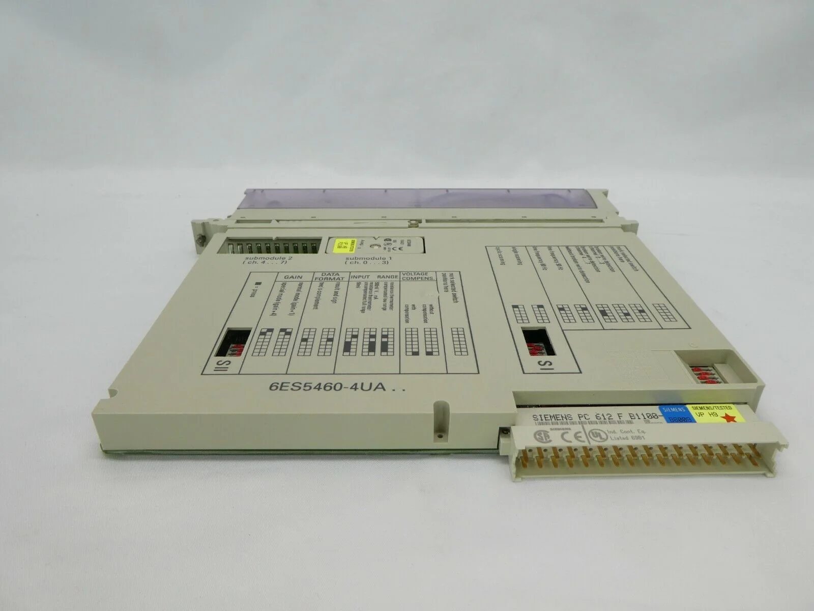 Siemens 6ES5460-4UA13 Analog Input PCB Card SIMATIC VP H9 Balzers Unaxis Working - Image 5