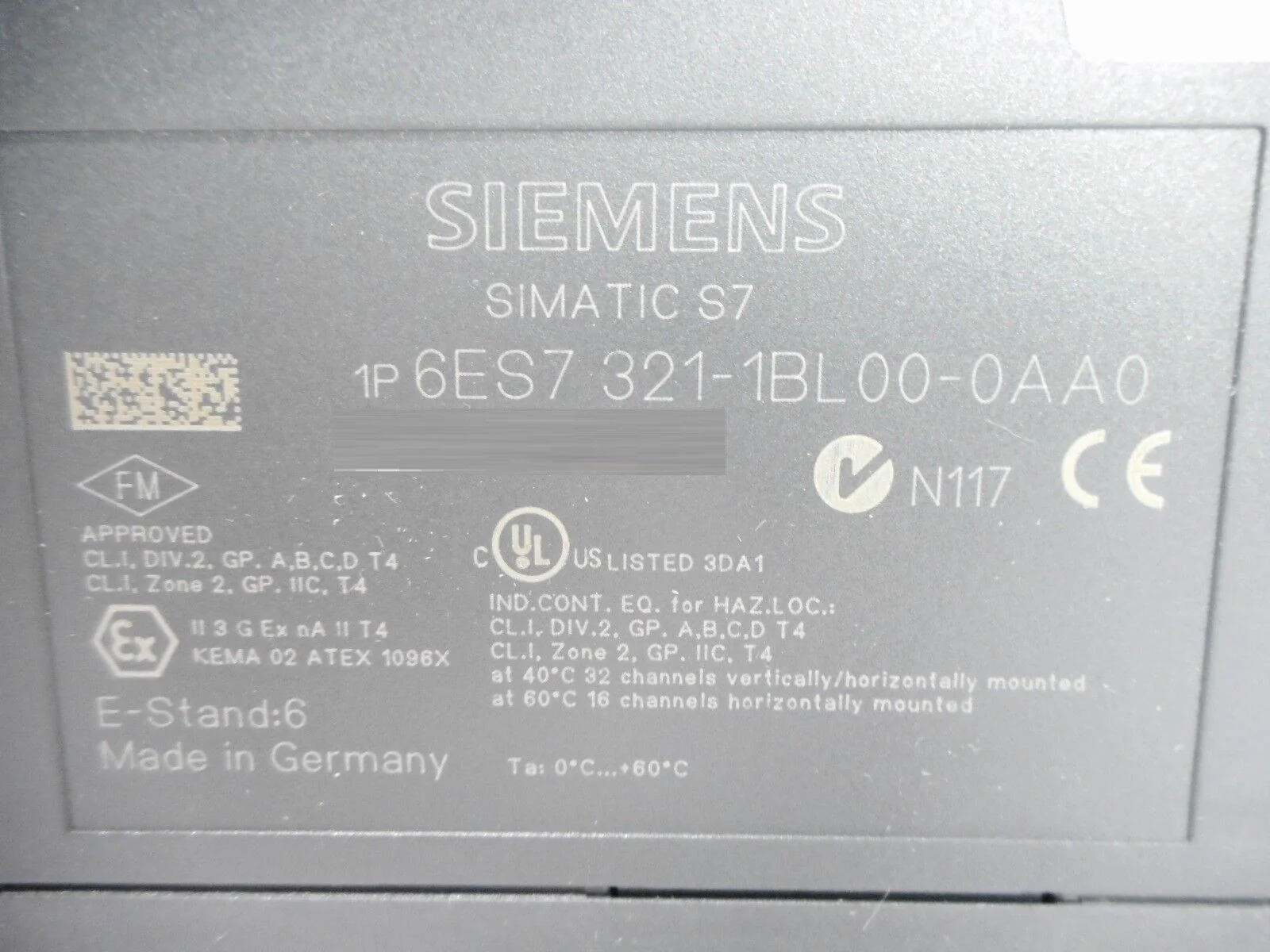 Siemens 6ES7 321-1Bl00-0AA0 Digital Input Module SIMATIC S7 New Surplus - Image 12