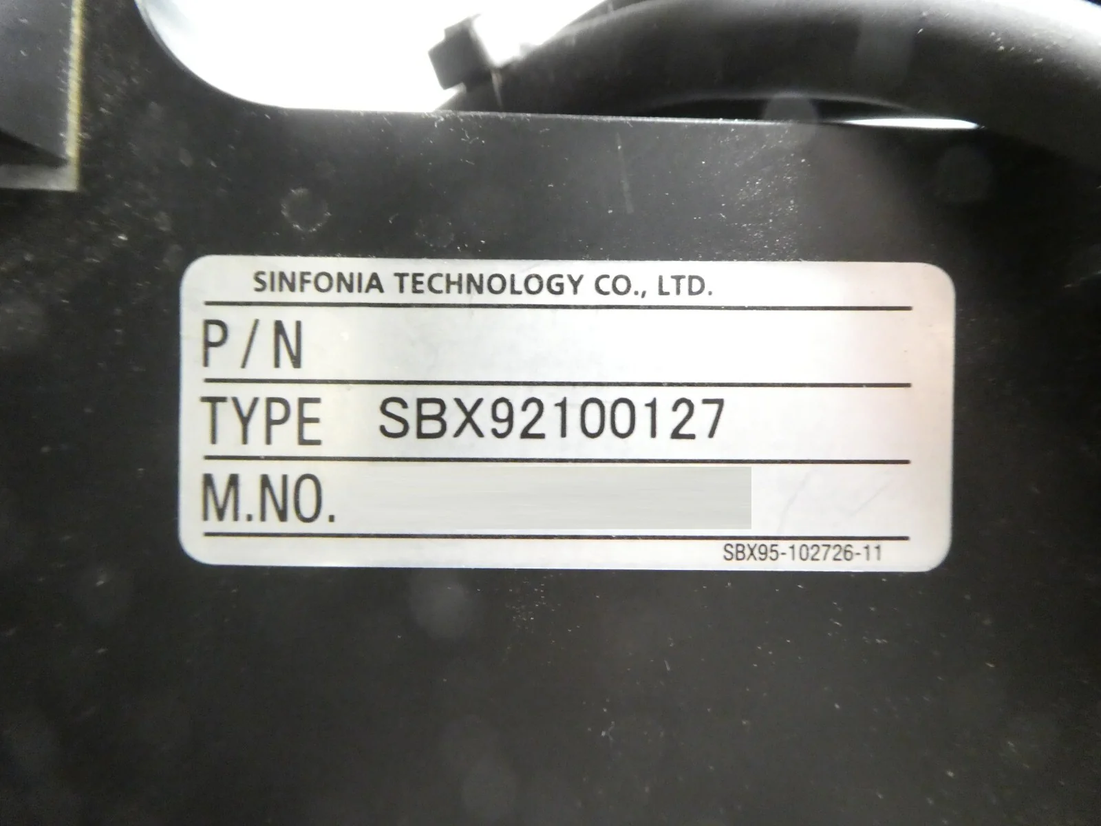 Sinfonia Technology SCE92100127 Dual Arm Wafer Handling Robot Untested Spare - Image 20