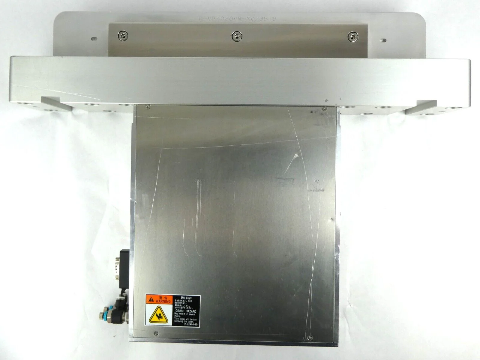 SMC 20" Pneumatic Wafer Chamber Slit Valve Unmarked Working Surplus - Image 8