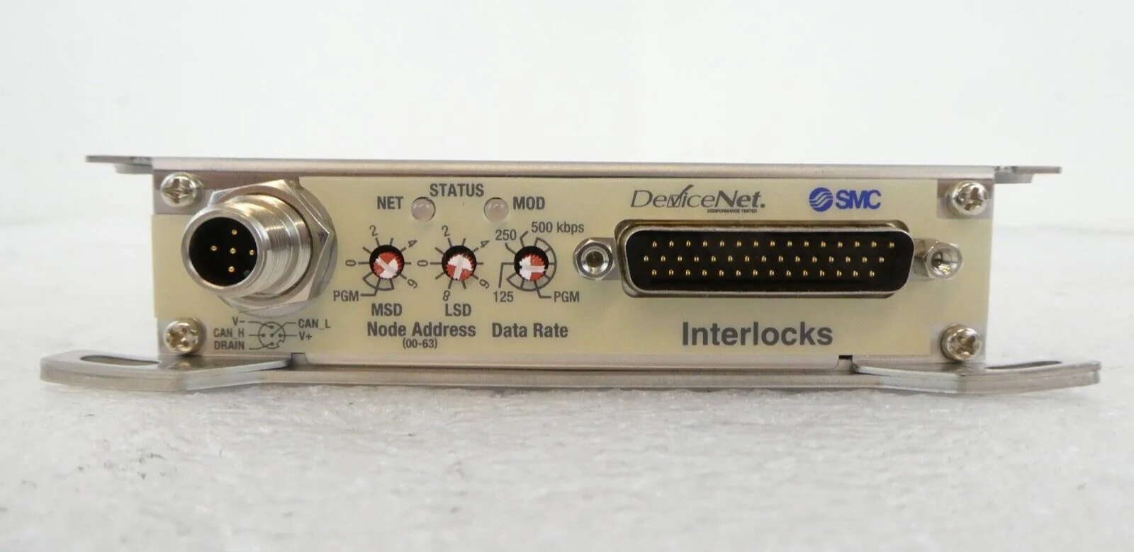 SMC EX160-SDN1 DeviceNet Interface Reseller Lot of 4 Working Surplus - Image 2