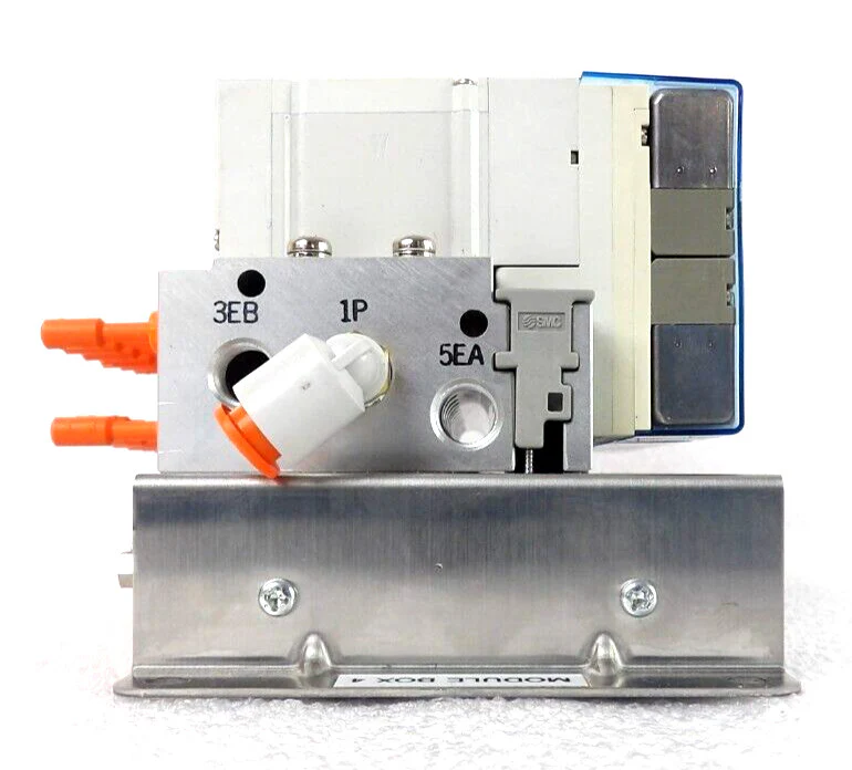 SMC IN587-33 32-Port EtherCAT Pneumatic Manifold Assembly Working Surplus - Image 4