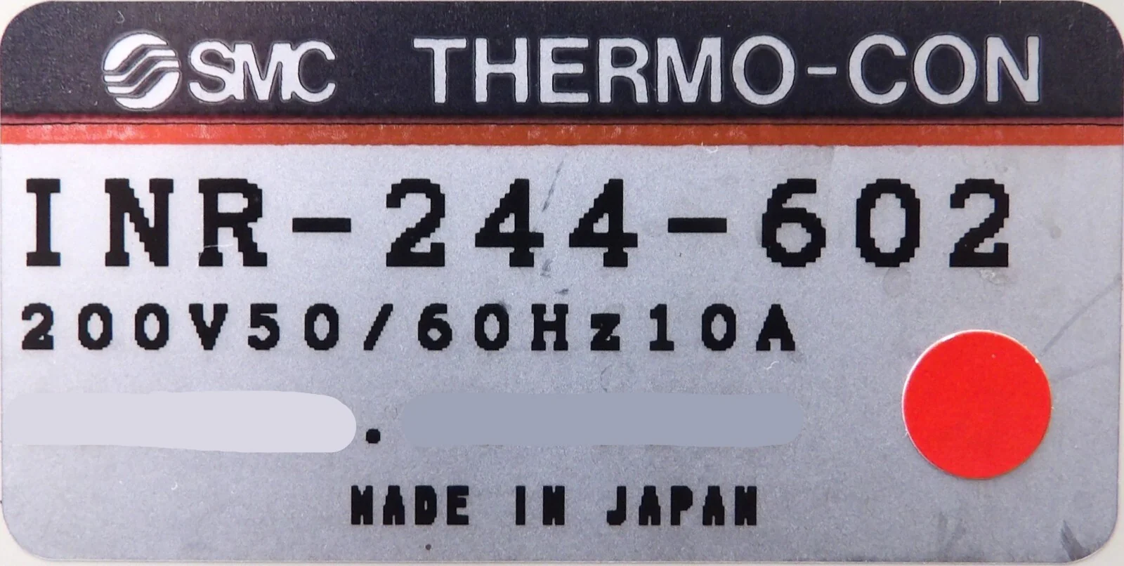 SMC INR-244-602 Chiller Heat Exchanger Module THERMO-CON AMAT Working - Image 8