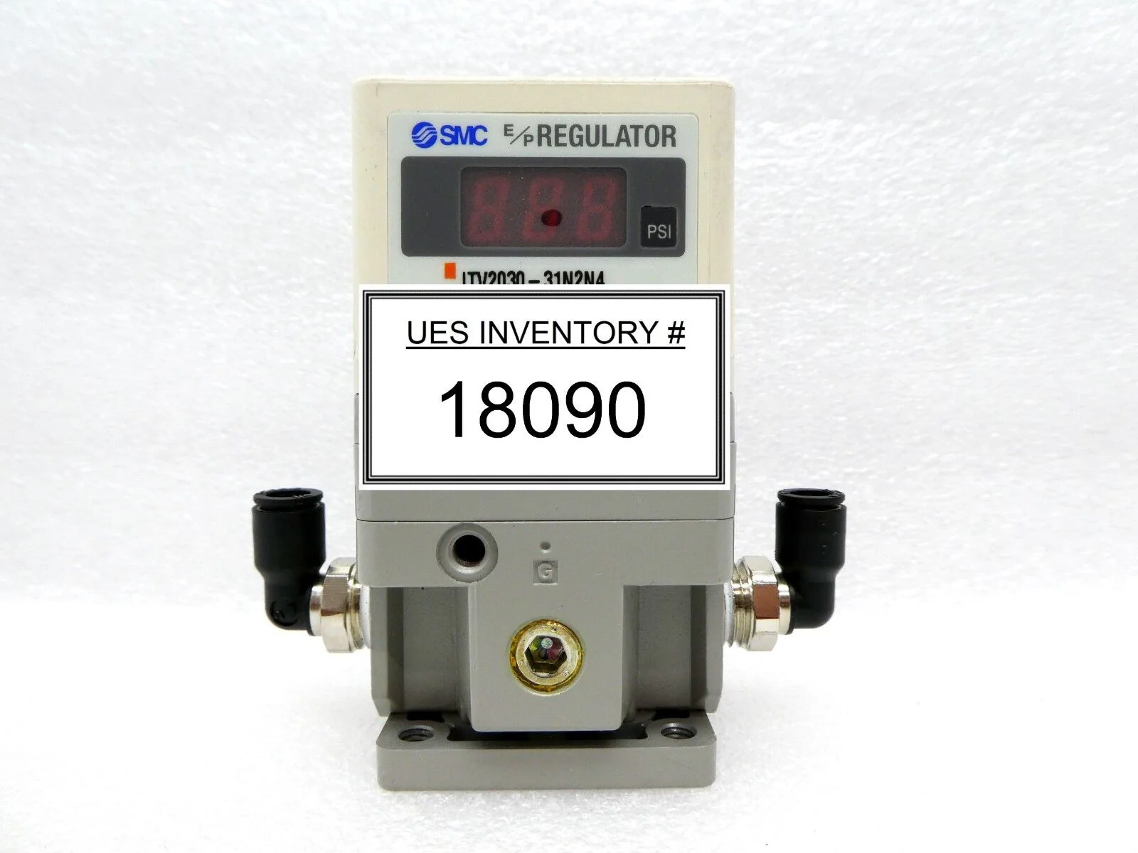 SMC ITV2030-31N2N4 Electro-Pneumatic E/P Regulator ITV2000 Series Used Working