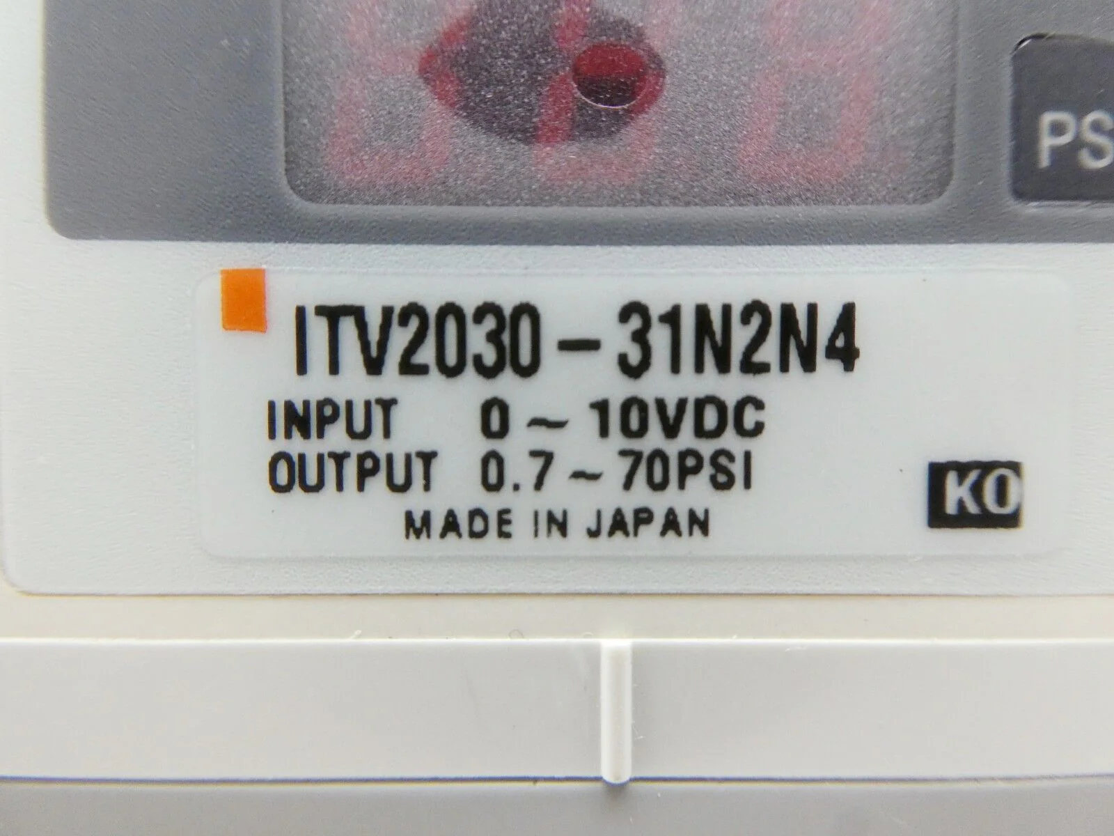 SMC ITV2030-31N2N4 Electro-Pneumatic E/P Regulator ITV2000 Series Used Working - Image 10