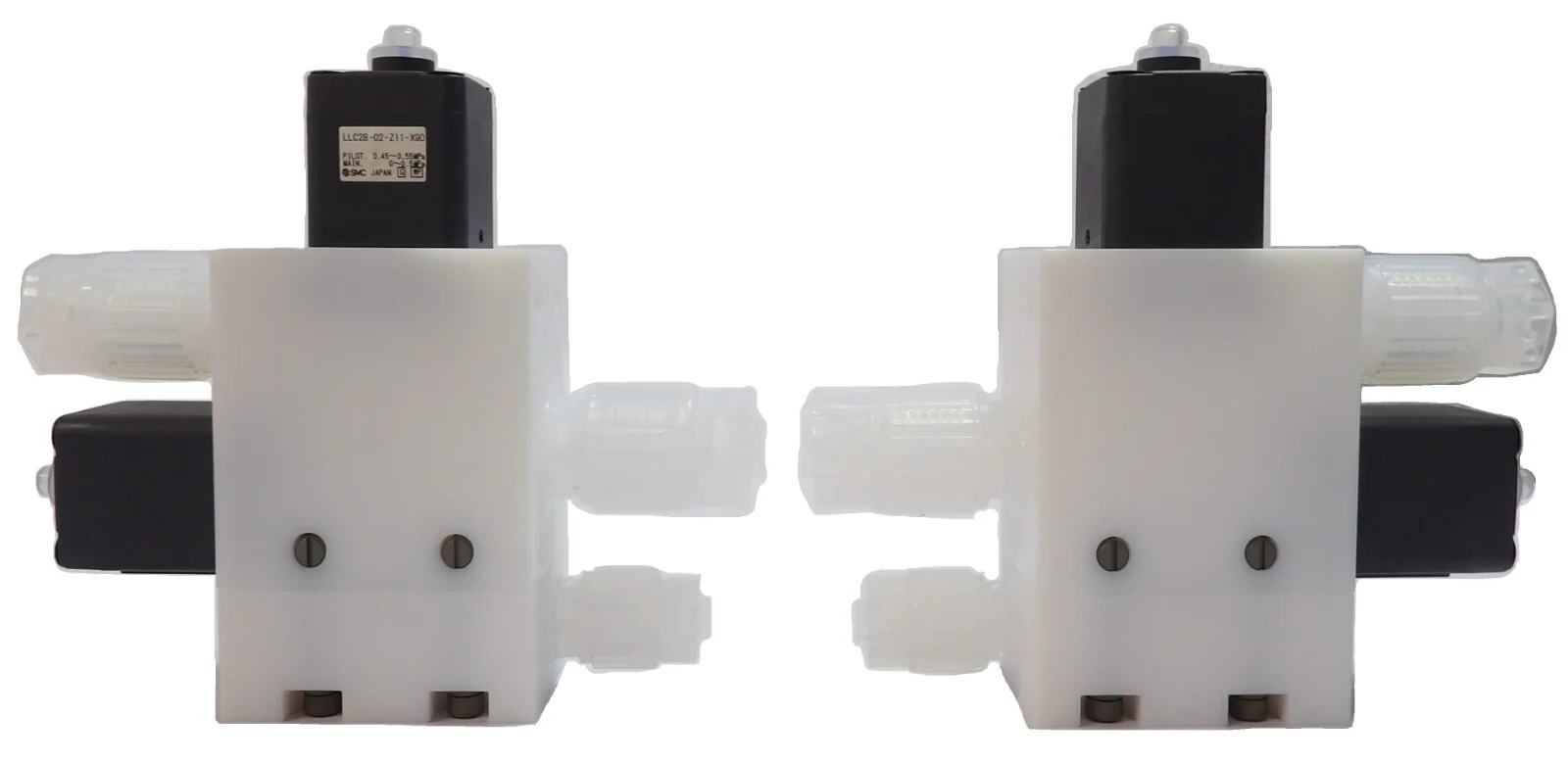 SMC LLC2B-02-Z11-X90 High Purity Chemical Valve Reseller Lot of 2 New Surplus - Image 3