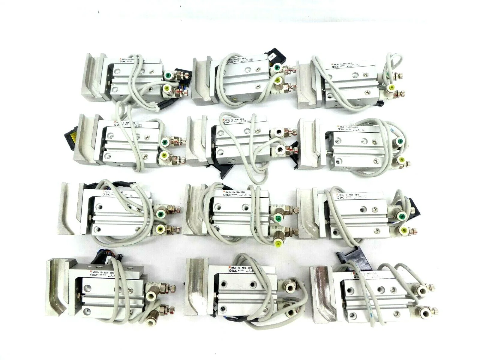 SMC MXU6-15-M9N-XB13 Compact Slide Table TEL Lithius Lot of 12 Working Surplus - Image 2