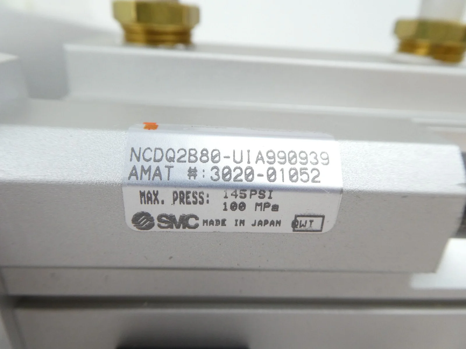 SMC NCDQ2B80-UIA990939 Wafer Chamber Slit Valve w/Gate Endura Centura Working - Image 8