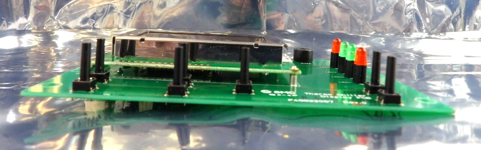 SMC P49822057 Thermo Chiller LCD Display Panel PCB Working Surplus - Image 2