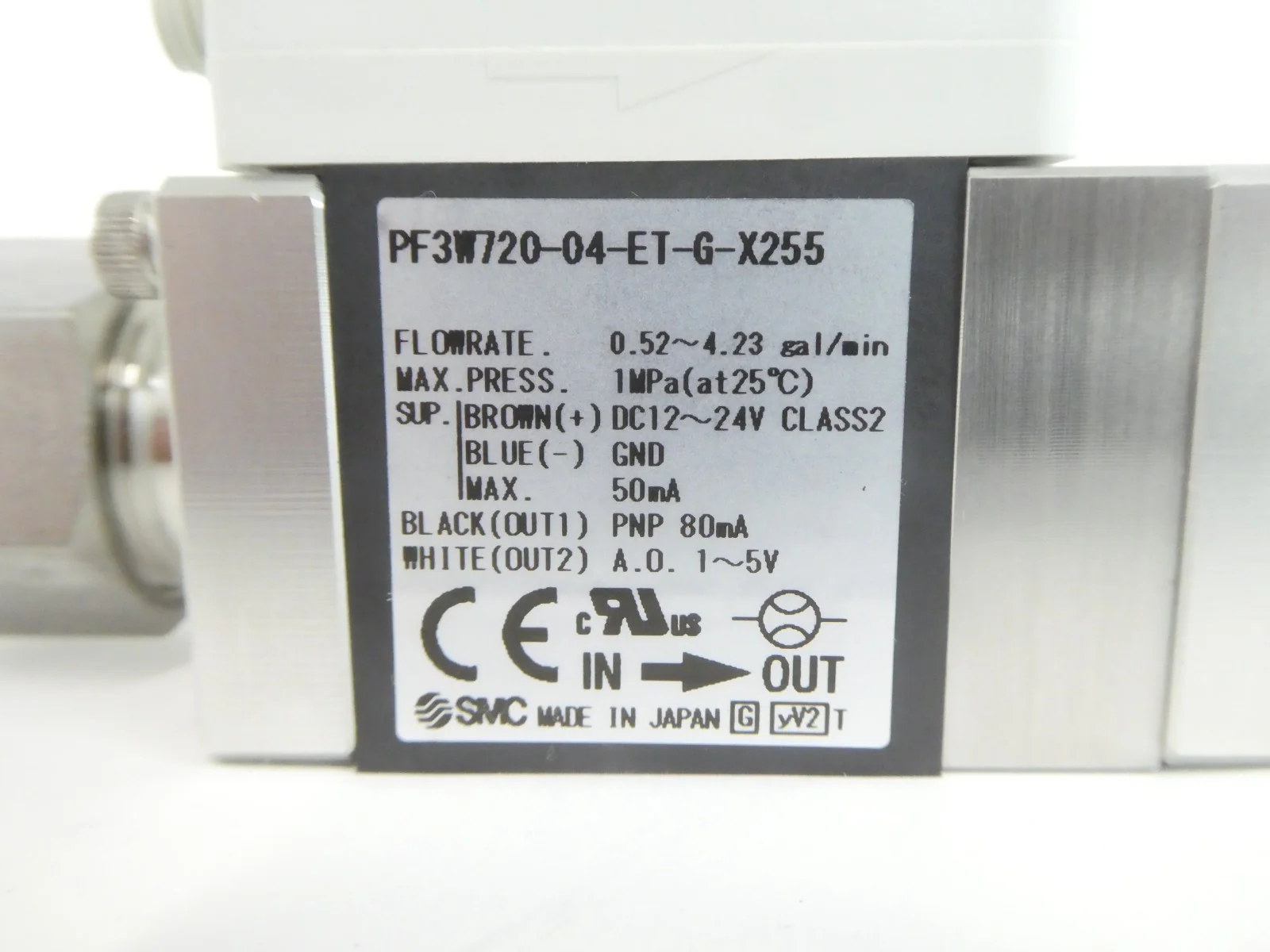 SMC PF3W720-04-ET-G-X255 Digital Flow Switch AMAT 1270-03609 Lot of 6 New - Image 32