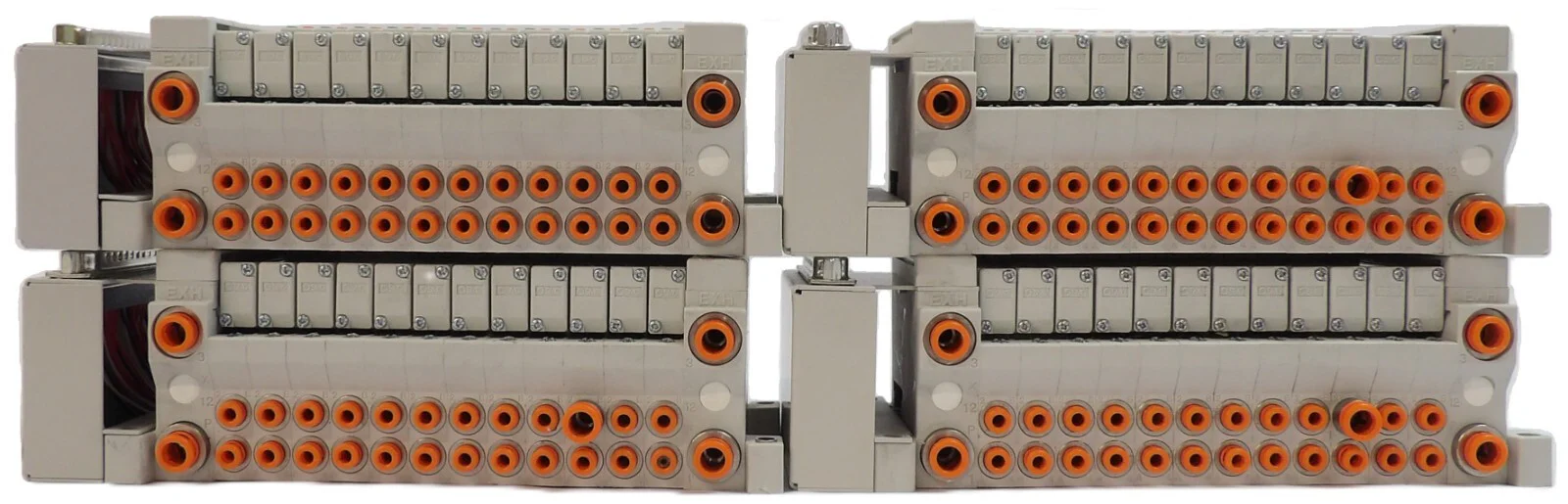 SMC VV5Q11-12-X3093V VV5Q11-12-DAP00479 12-Port Manifold Lot of 4 Working