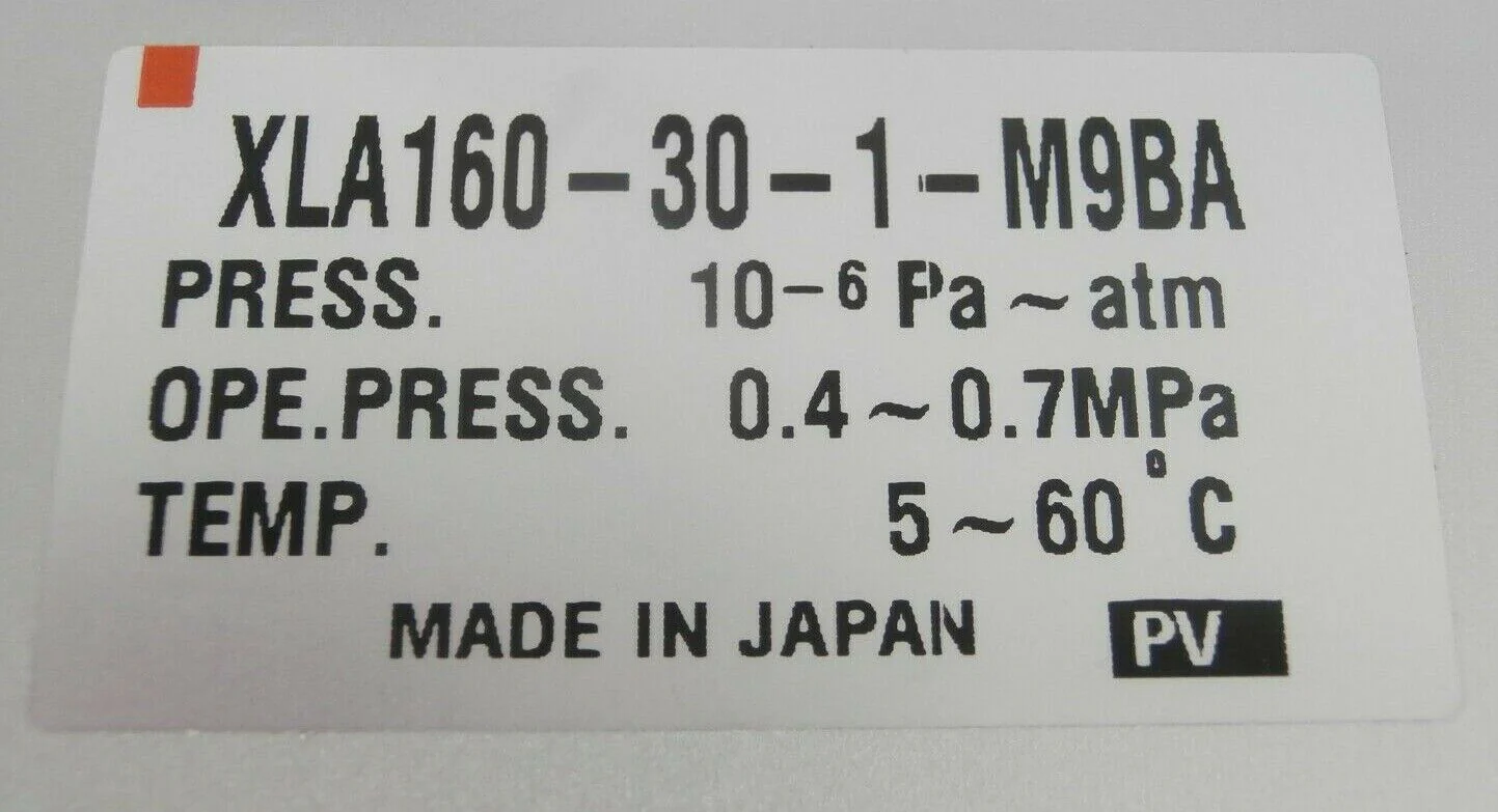 SMC XLA160-30-1-M9BA Pneumatic High Vacuum Angle Valve ISO160 Copper Cu Exposed - Image 11