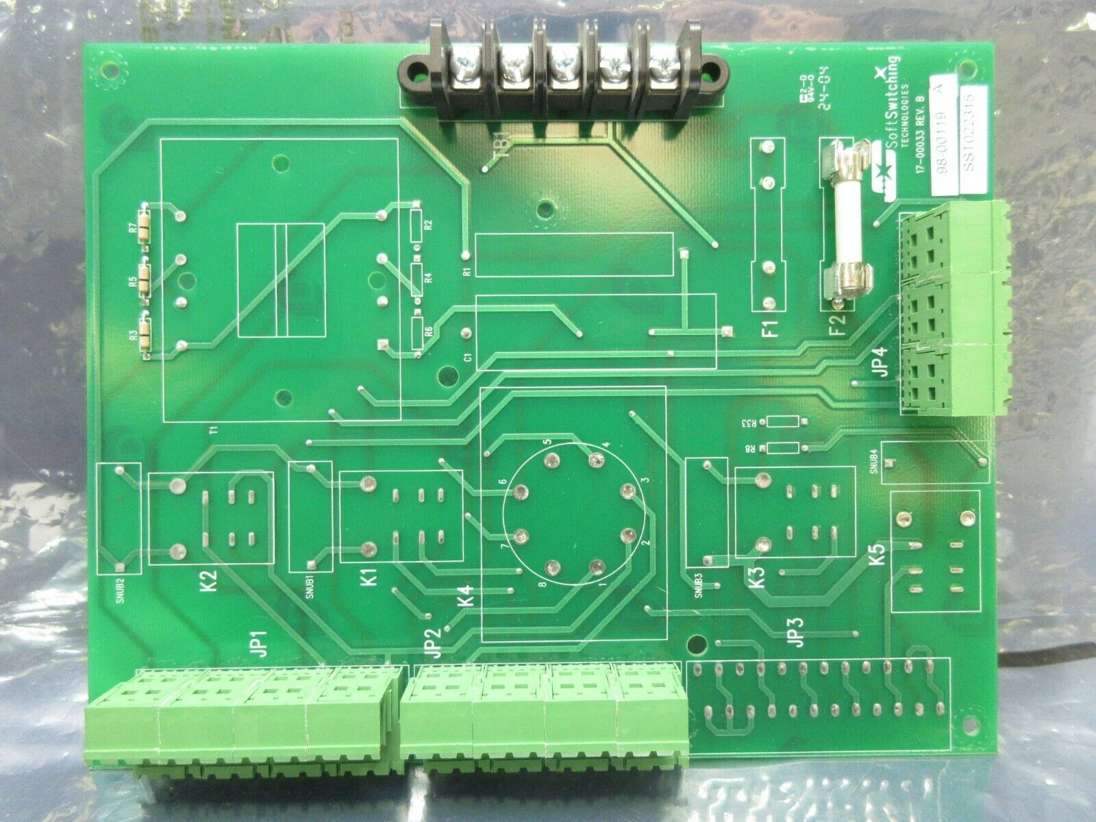SoftSwitching Technologies 98-00119 Interface Board PCB Rev. A Used Working - Image 2