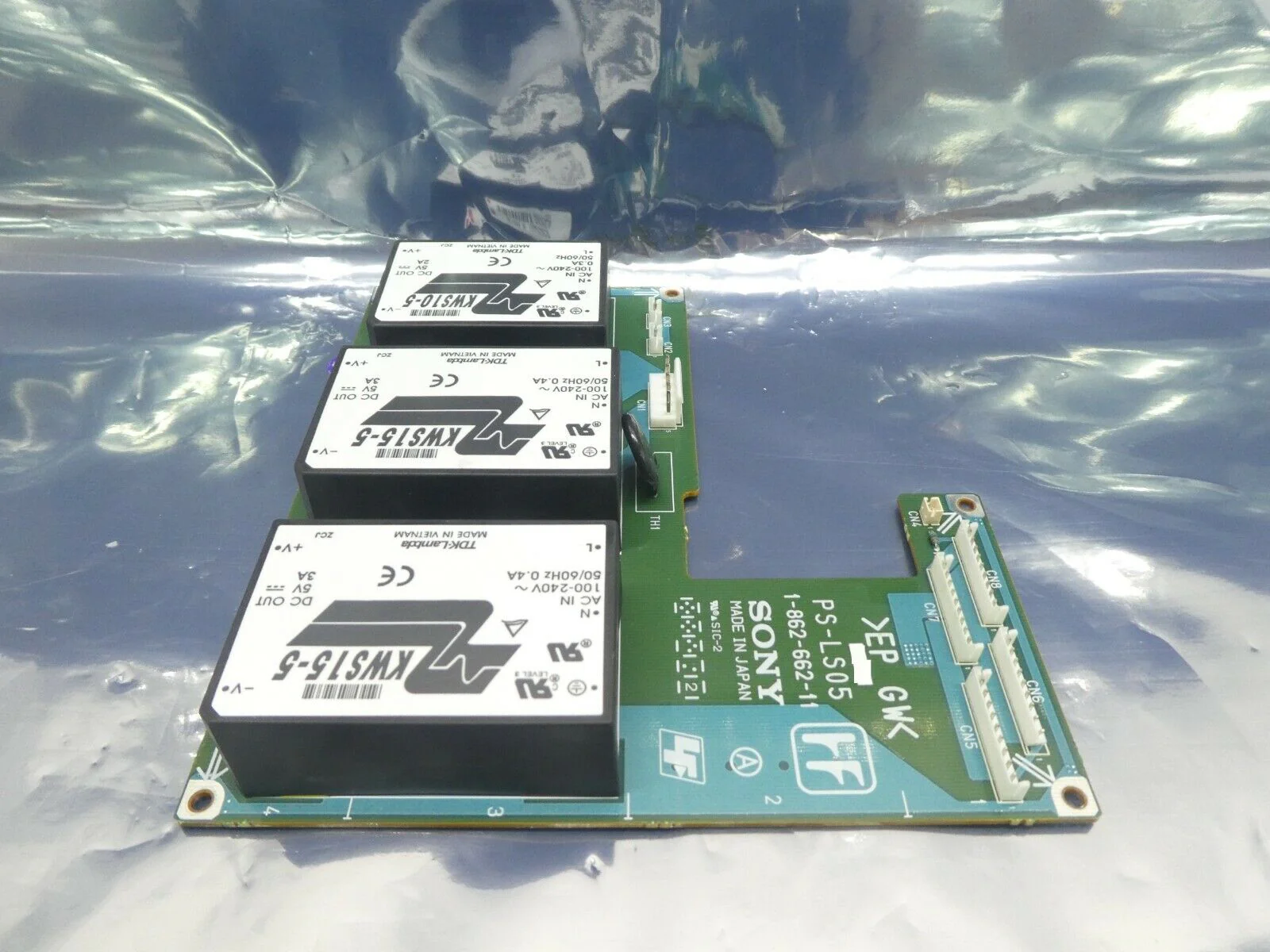 Sony 1-862-662-11 Laserscale Power Supply PCB PS-LS05 Nikon FX-601F Working - Image 11