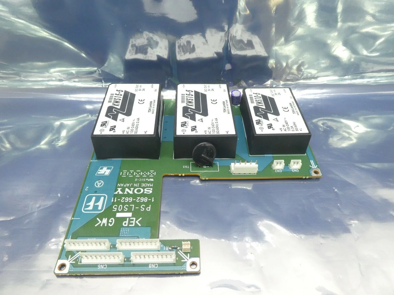 Sony 1-862-662-11 Laserscale Power Supply PCB PS-LS05 Nikon FX-601F Working - Image 5