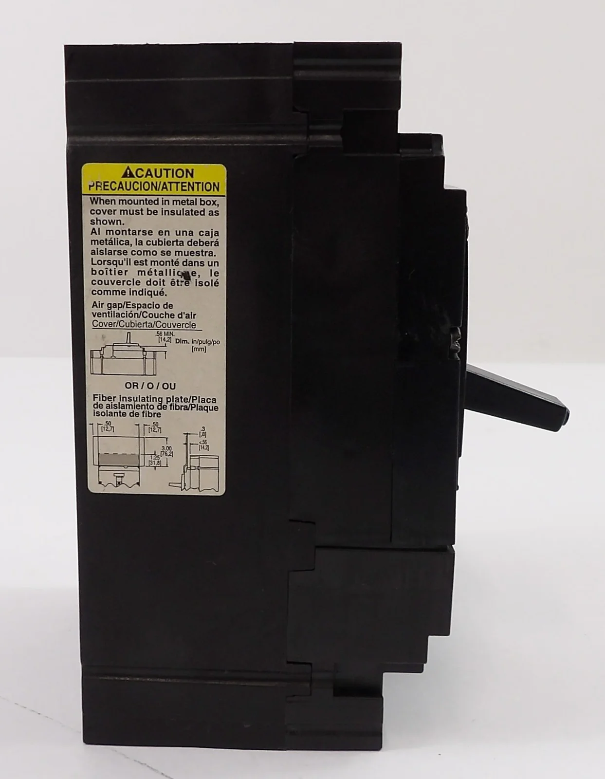 Square D HG 150 Circuit Breaker HGF36125 HGF36080 Reseller Lot of 2 Working - Image 5