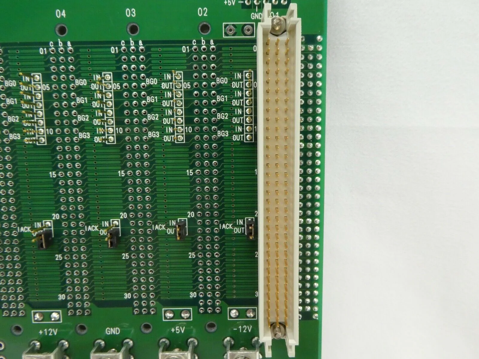 SRC SVB-12MVE Backplane PCB VME BUS BACK BOARD JEOL JWS-2000 SEM Working Spare - Image 11