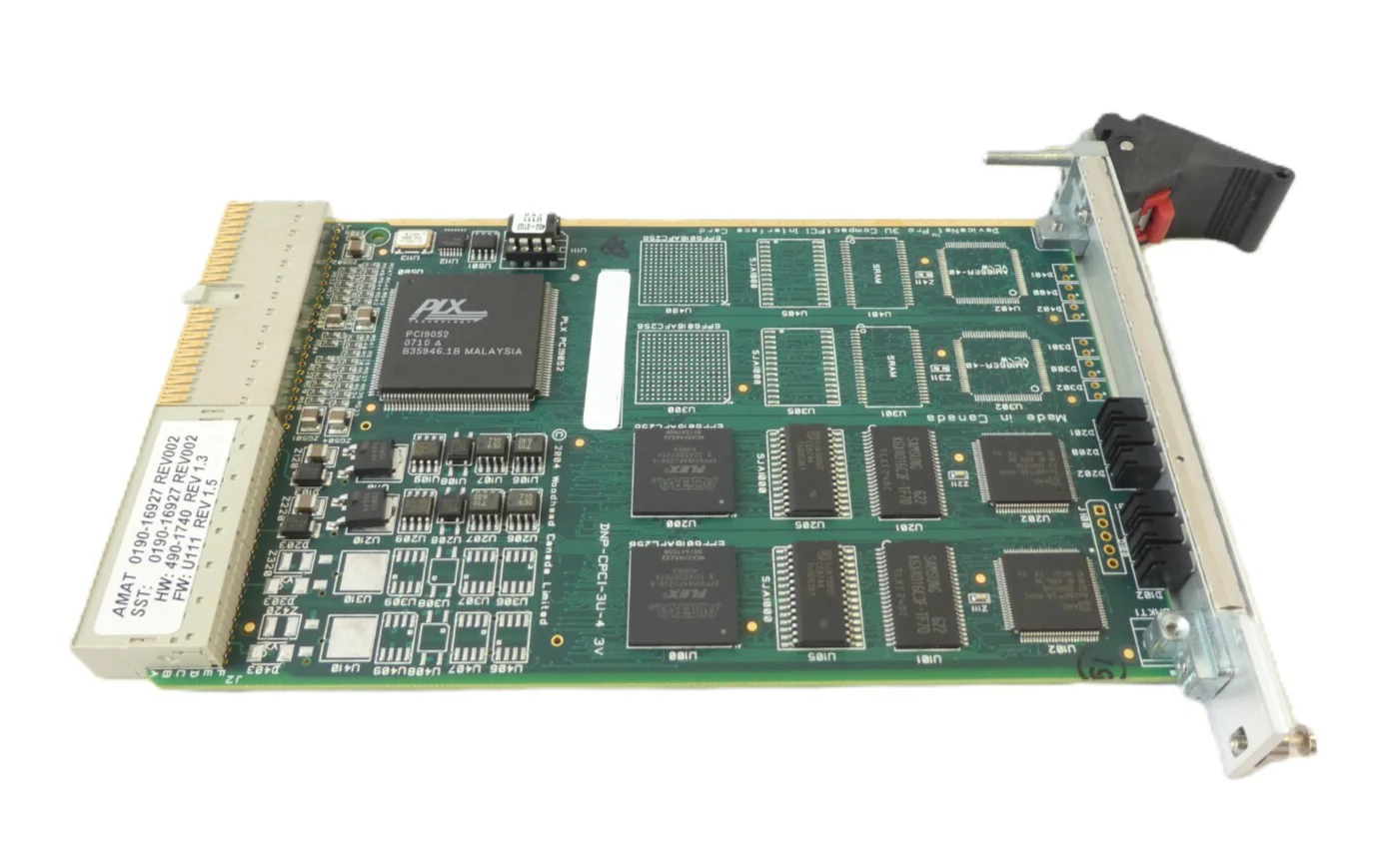 SST Woodhead DNP-CPCI-3U-4 DeviceNet Scanner PCB Card AMAT 0190-16927 Working - Image 10