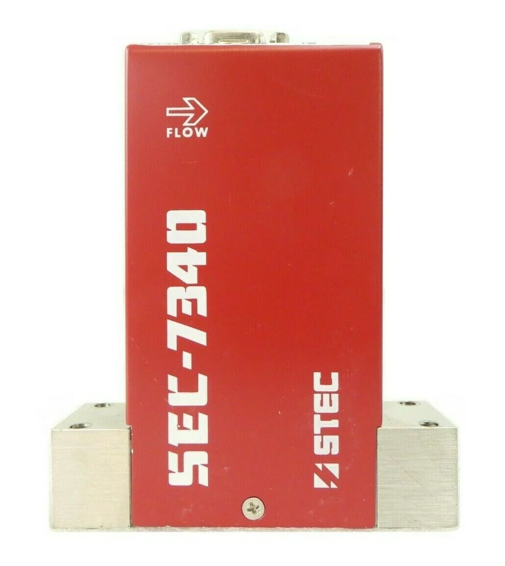 STEC SEC-7340M Mass Flow Controller MFC SEC-7340 3 SLM H2 Surface Mount Working - Image 2
