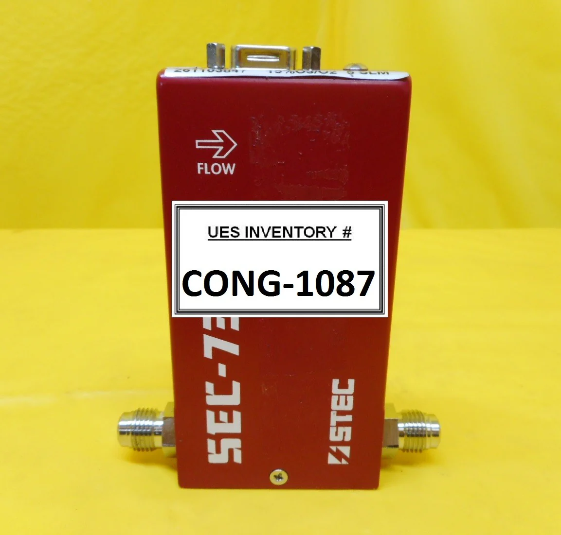 STEC SEC-7340M MFC Mass Flow Controller SEC-7340 5 SLM 15%O3/O2 Used Working