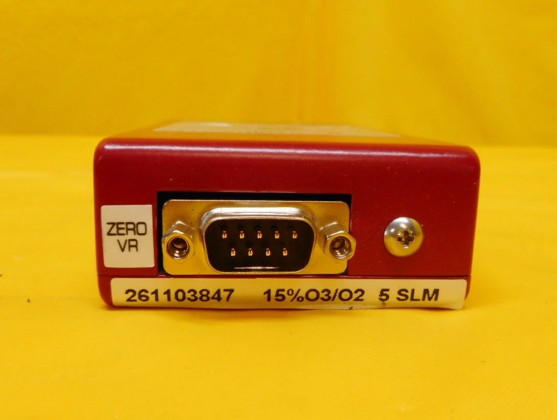 STEC SEC-7340M MFC Mass Flow Controller SEC-7340 5 SLM 15%O3/O2 Used Working - Image 3