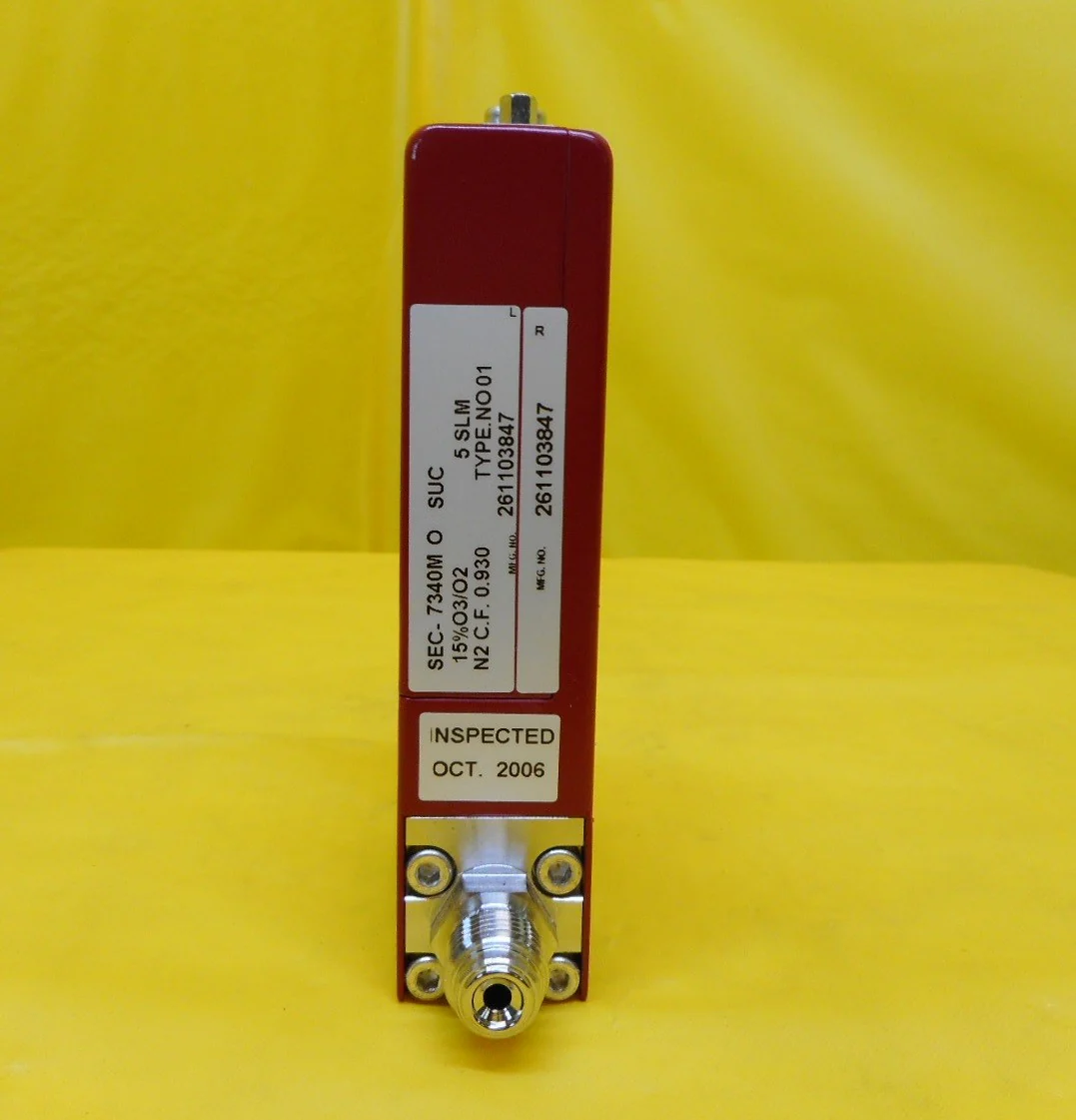 STEC SEC-7340M MFC Mass Flow Controller SEC-7340 5 SLM 15%O3/O2 Used Working - Image 7