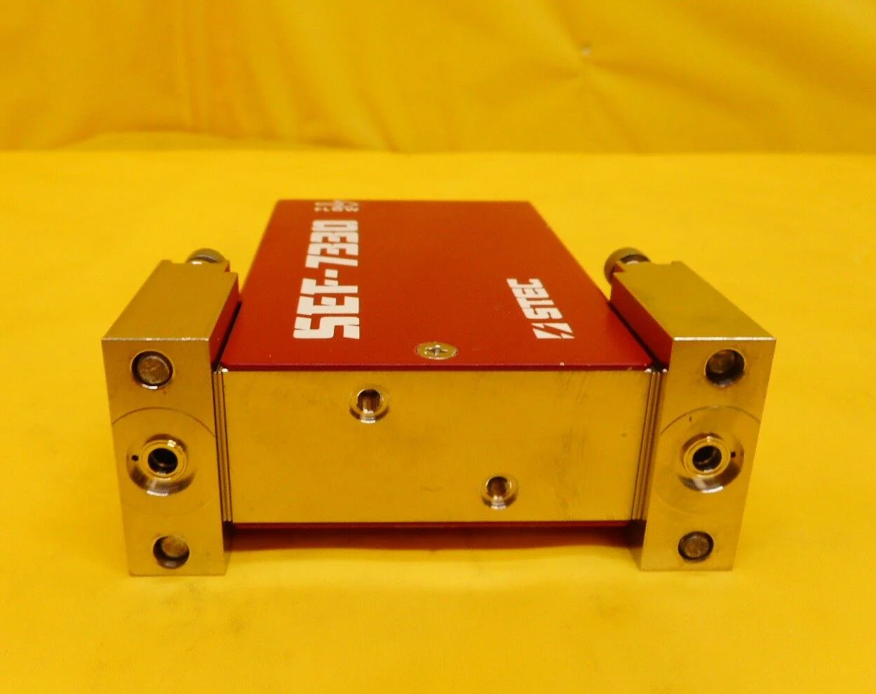 STEC SEF-7330M Mass Flow Meter MFM SEF-7330 30 SCCM Si2H6 Used Working - Image 7