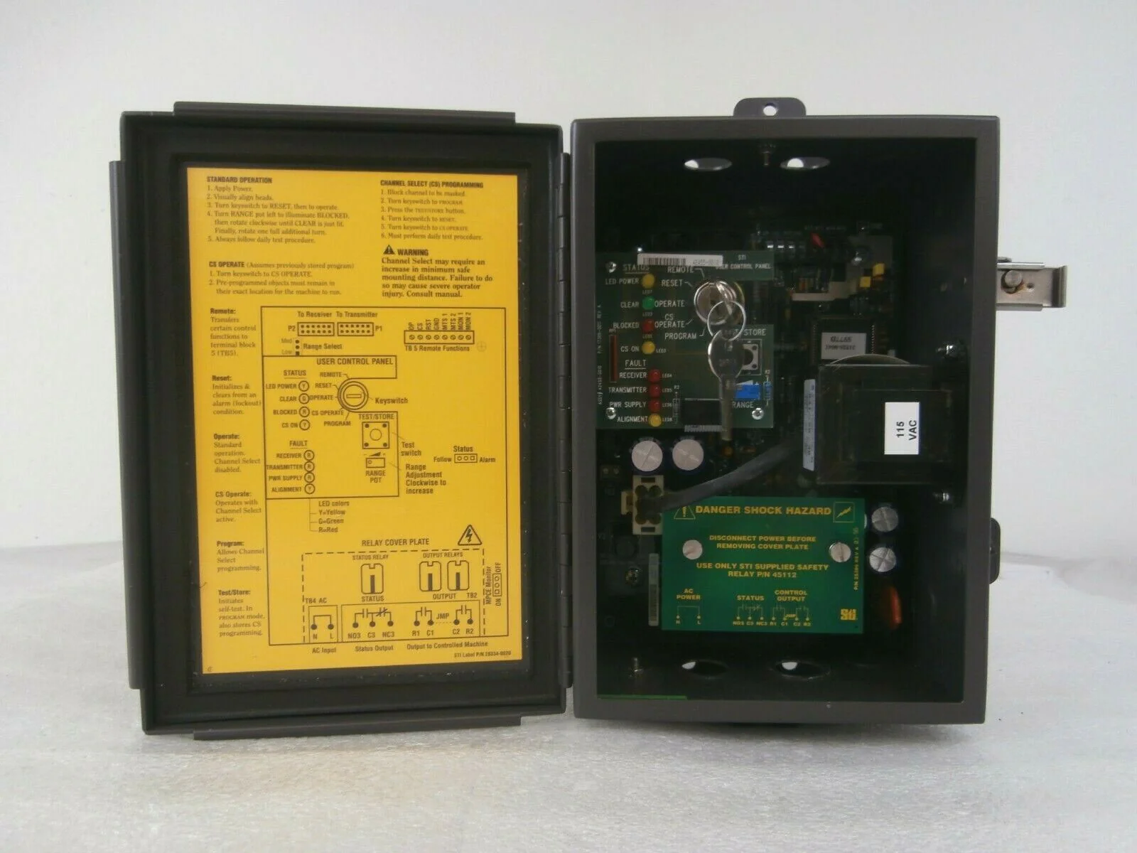 Sti 43268-0280 Light Curtain Controller MiniSafe-B 4300B-2 MS4328B-2 Working - Image 8
