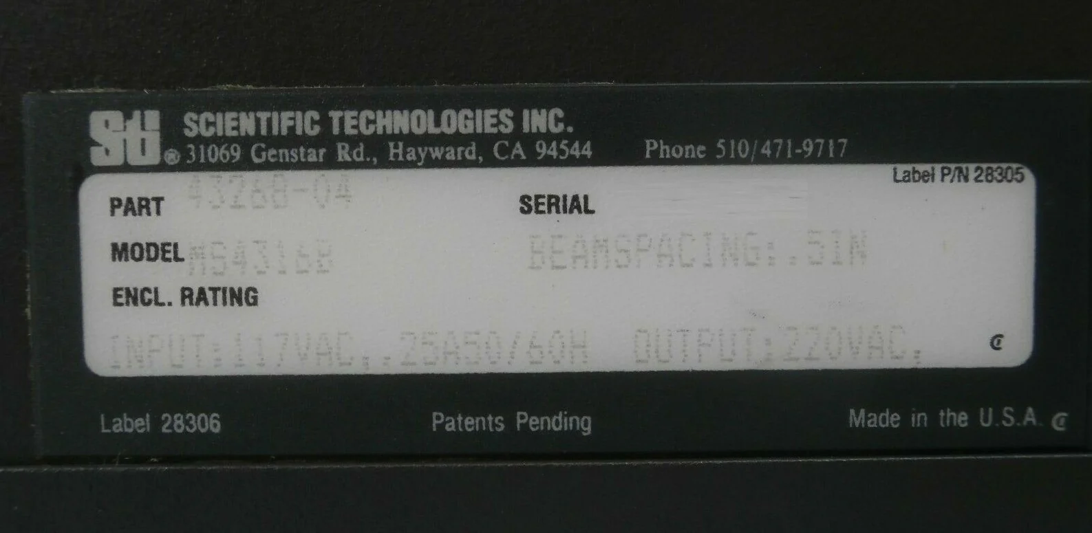Sti 43268-04 Light Curtain Controller MiniSafe/FlexSafe 4300B Series MS4316B - Image 12