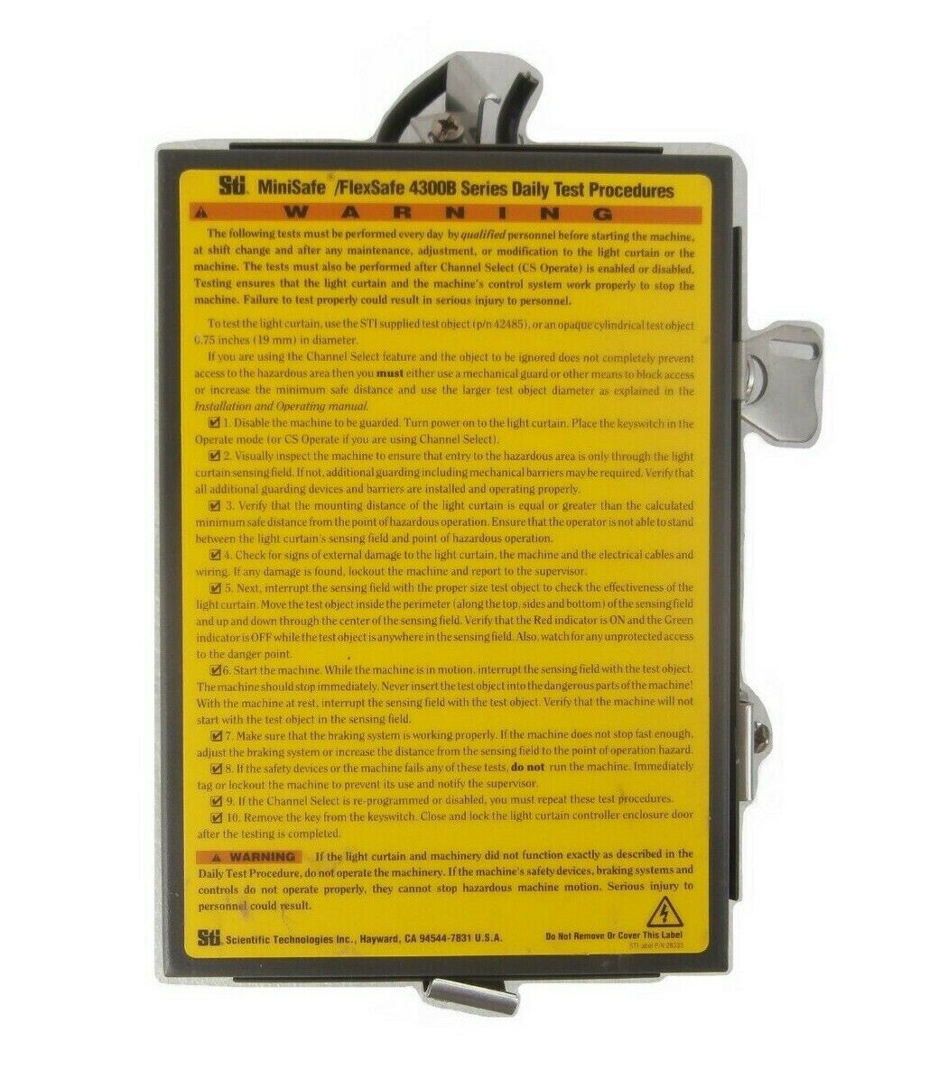 Sti 43268-08 Light Curtain Controller MiniSafe/FlexSafe 4300B Series MS4332B - Image 2