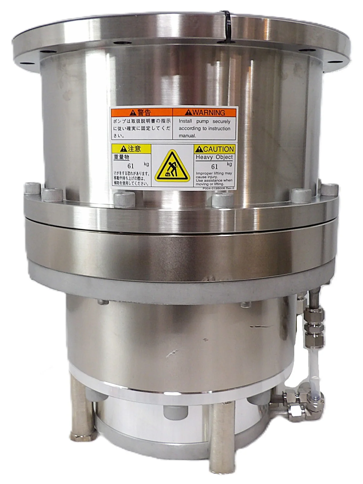 STP Edwards PT50-0Z-006 Turbomolecular Pump STP-F2203C Turbo New Untested Spare - Image 2