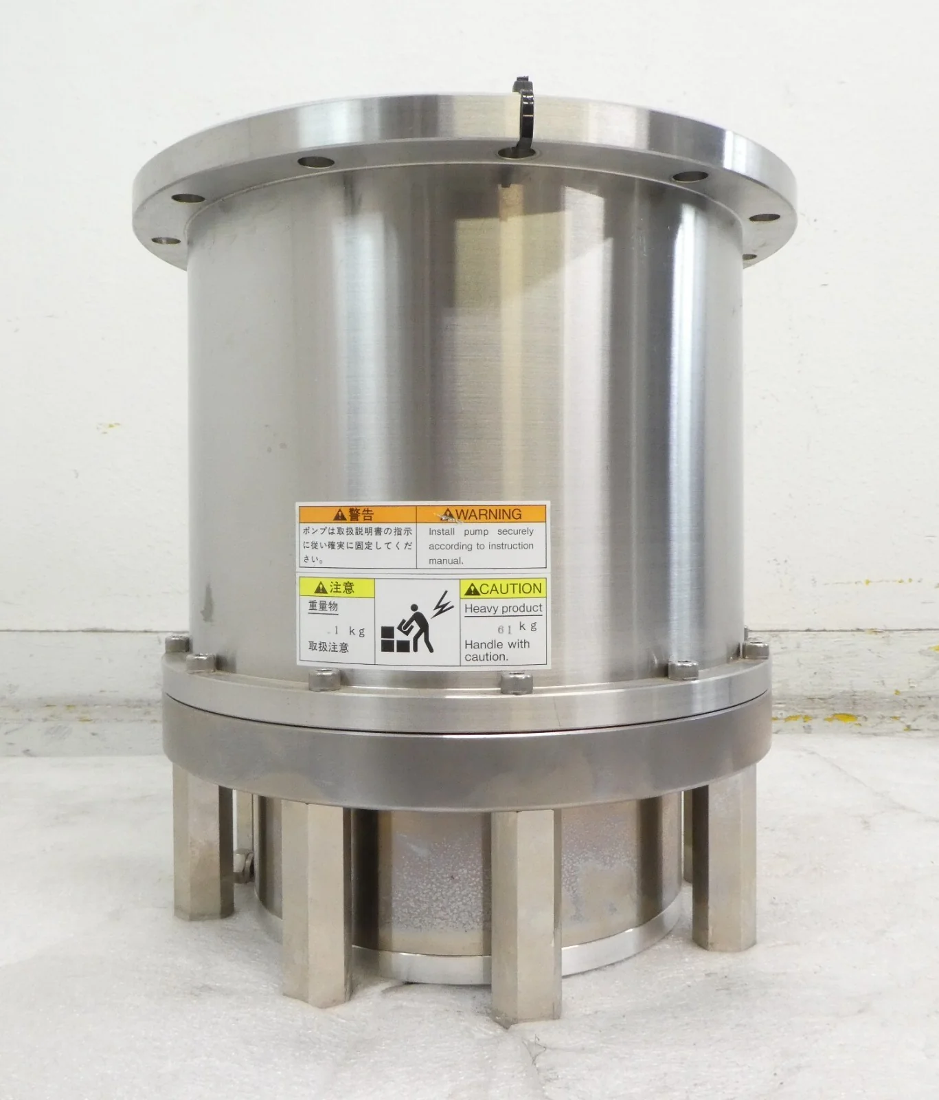 STP Edwards STP-A2203W1-U Turbomolecular Pump TEL 3D80-000300-V2 Tested Working - Image 2
