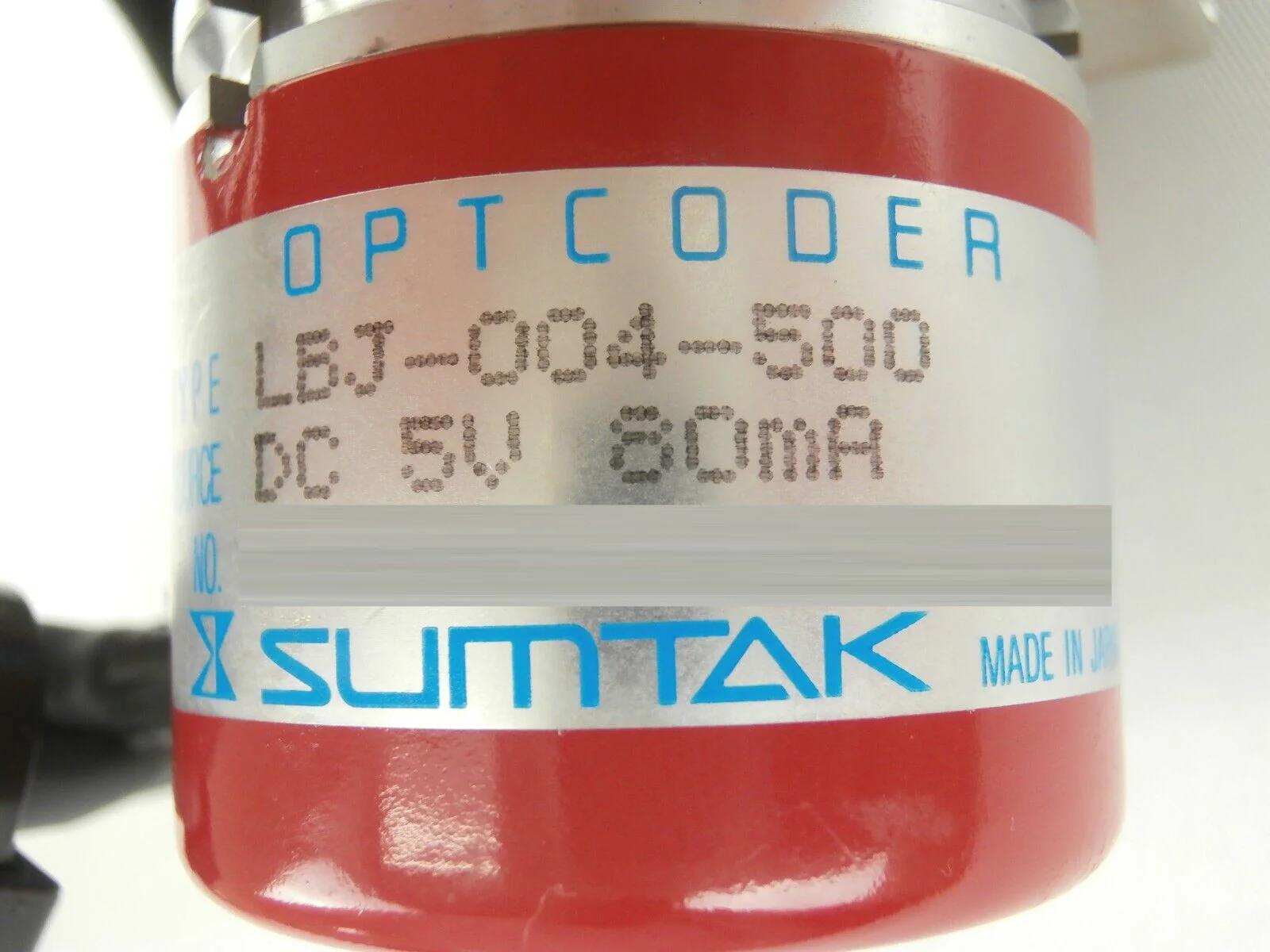 Sumtak LBJ-004-500 Incremental Shaft Encoder OPTCODER Assembly JEOL JWS-7555S - Image 10