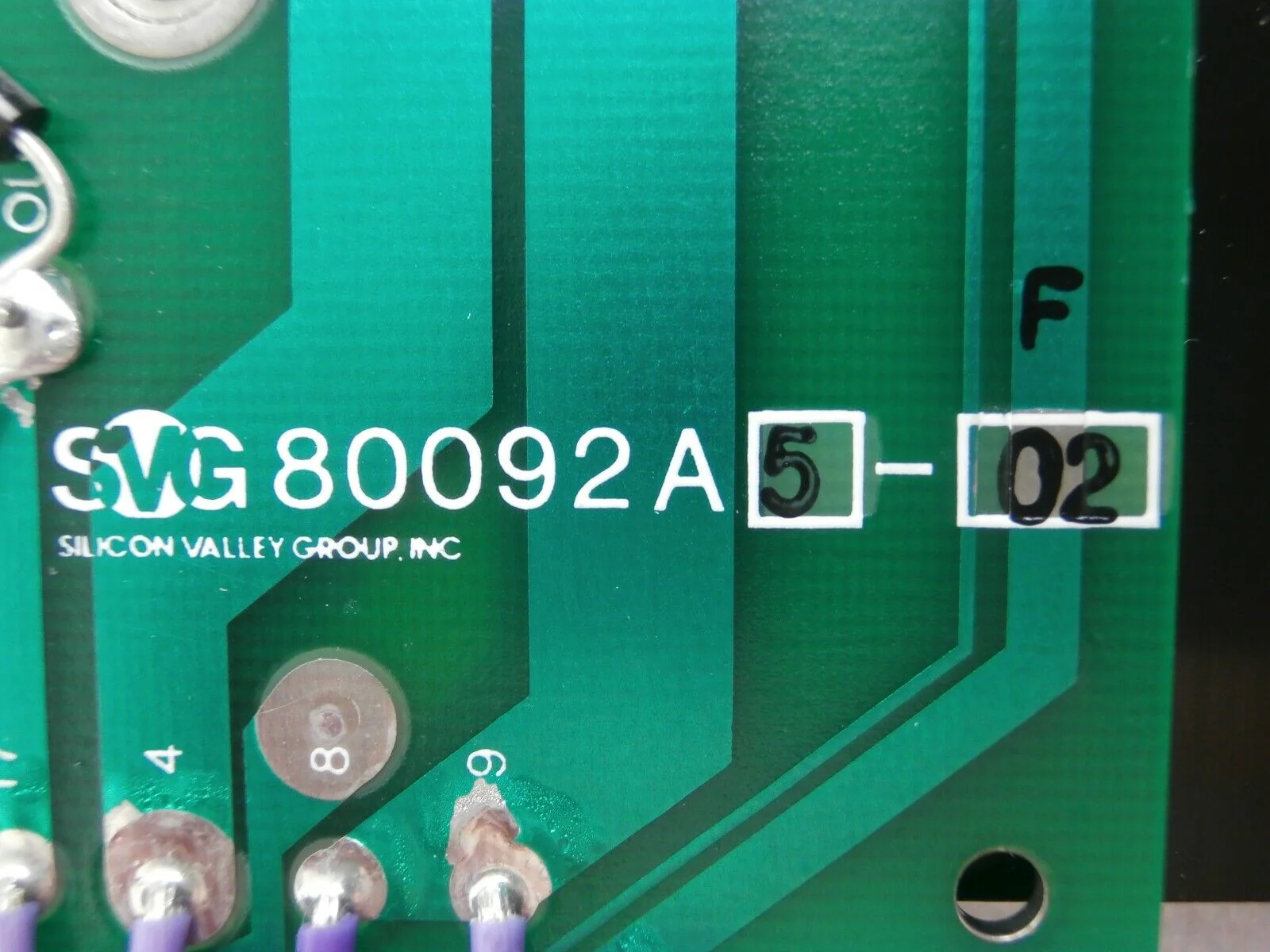 SVG Silicon Valley Group 80092A5-02 Voltage Regulator PCB Rite Track 88 Working - Image 12