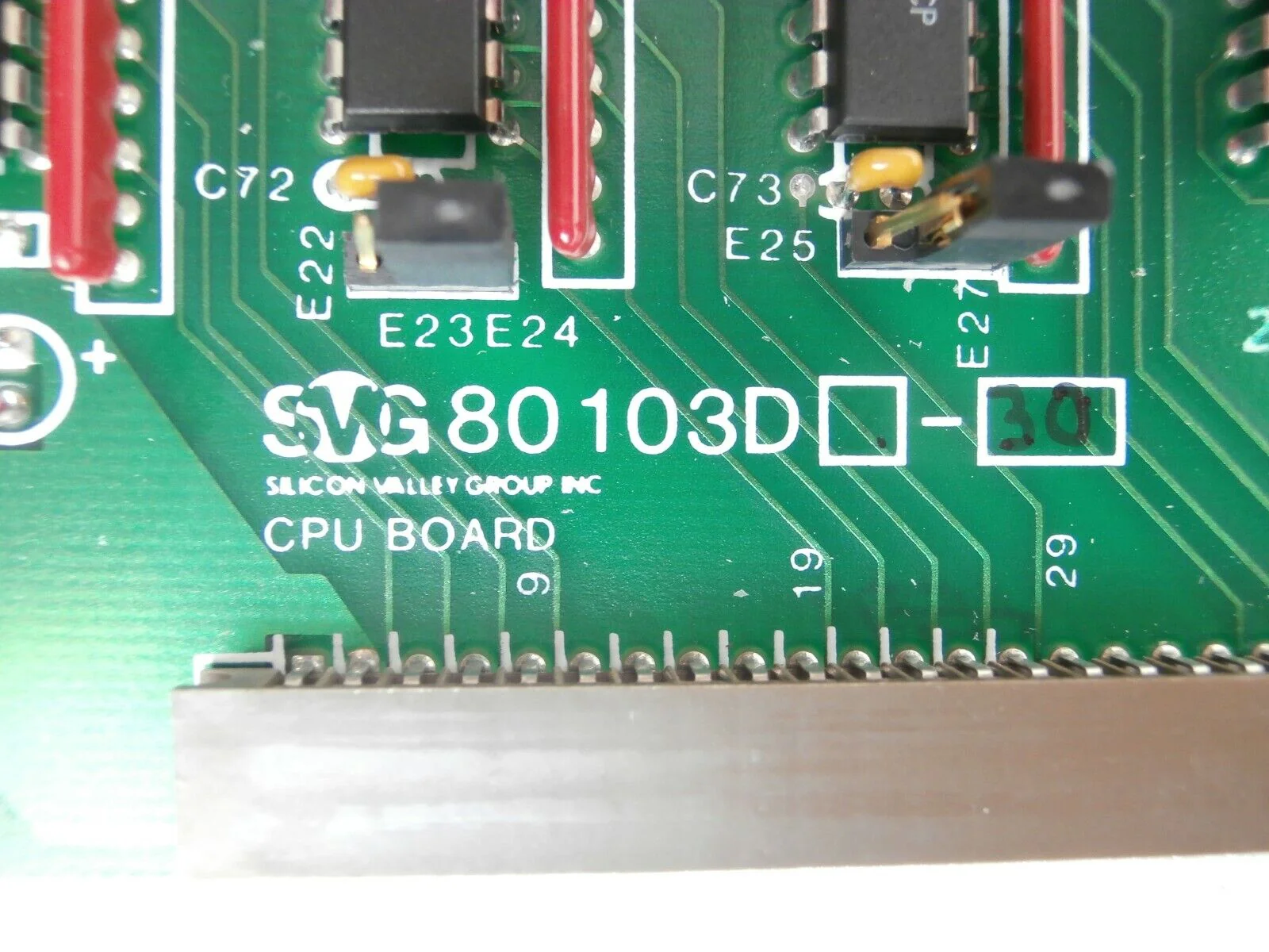 SVG Silicon Valley Group 80103D-30 CPU Board Computer PCB Card Rite Track 88 - Image 12
