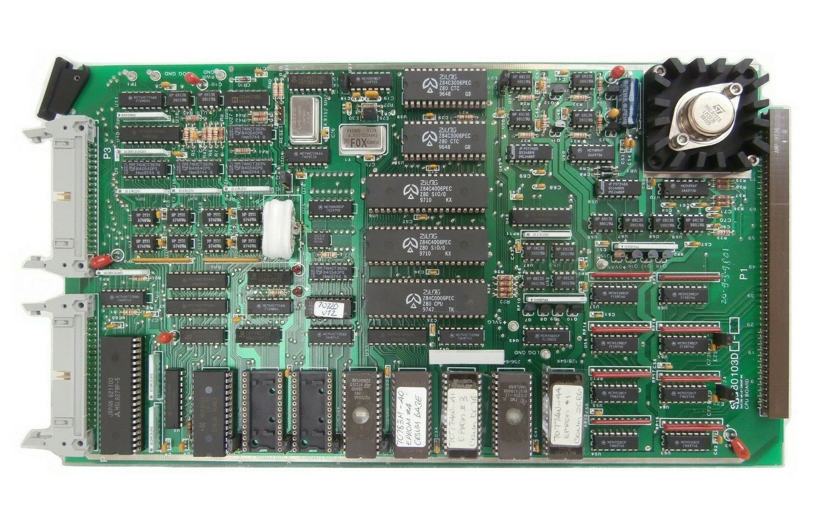 SVG Silicon Valley Group 80103D-30 CPU Board Computer PCB Card Rite Track 88 - Image 2