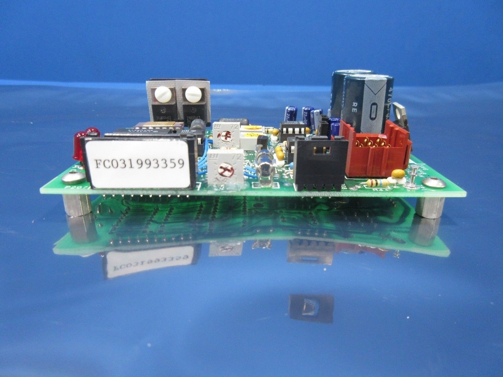 SVG Silicon Valley Group 80164B EXH FLOW CNTRL Board PCB 90S Used Working - Image 5