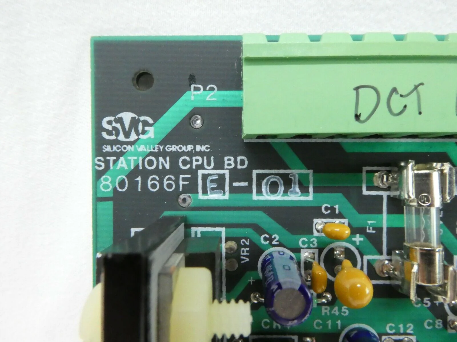 SVG Silicon Valley Group 80166FE-01 INDX Station CPU BD PCB Card 90s DUV Working - Image 12