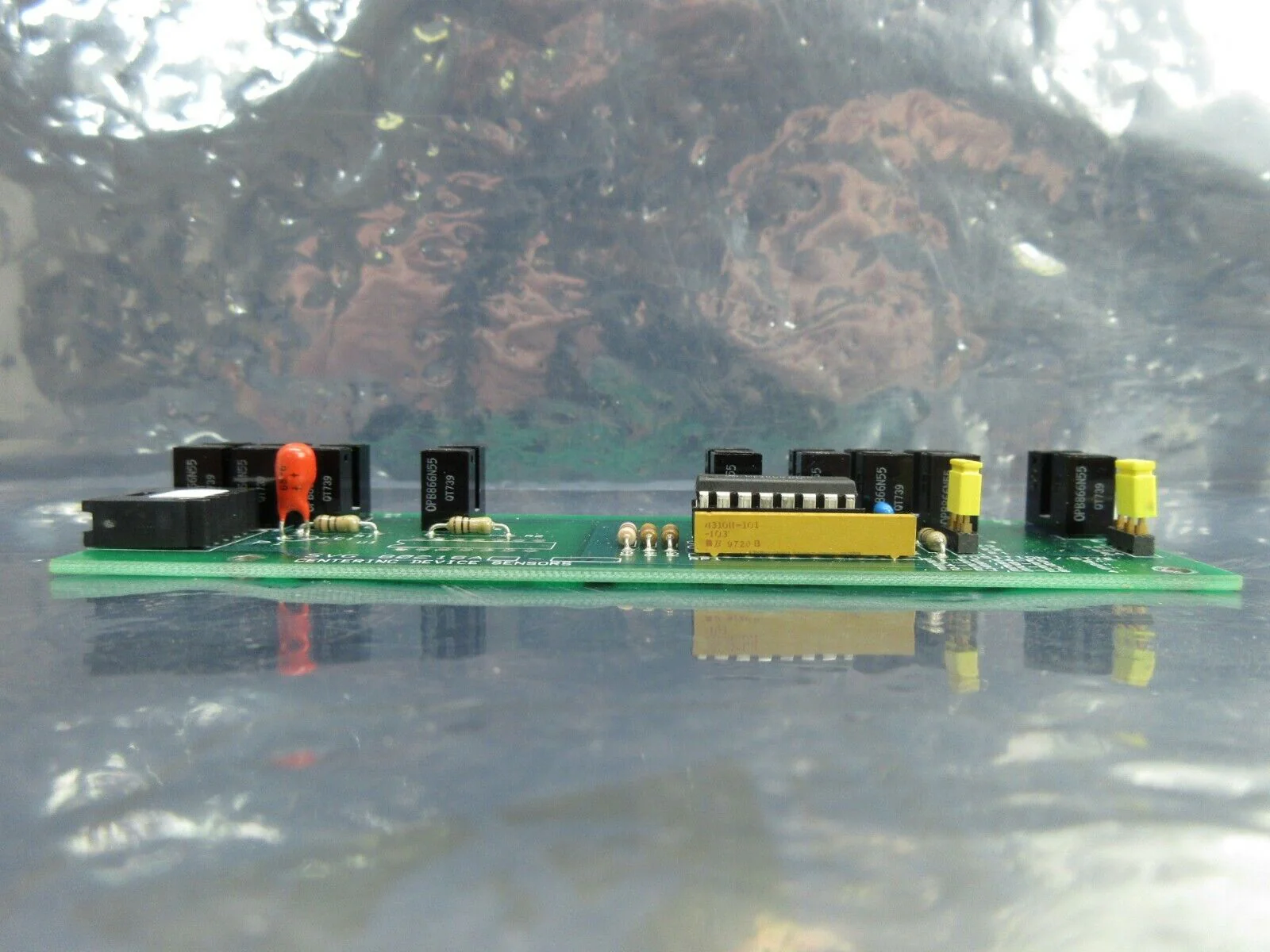 SVG Silicon Valley Group 80216A-01 Centering Device Sensors Board PCB 90S Used - Image 6