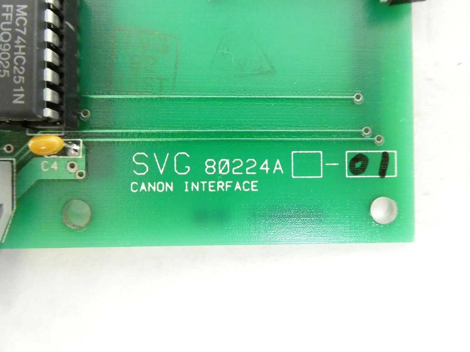 SVG Silicon Valley Group 80224A-01 Canon Interface PCB 99-80224-01 Working Spare - Image 12