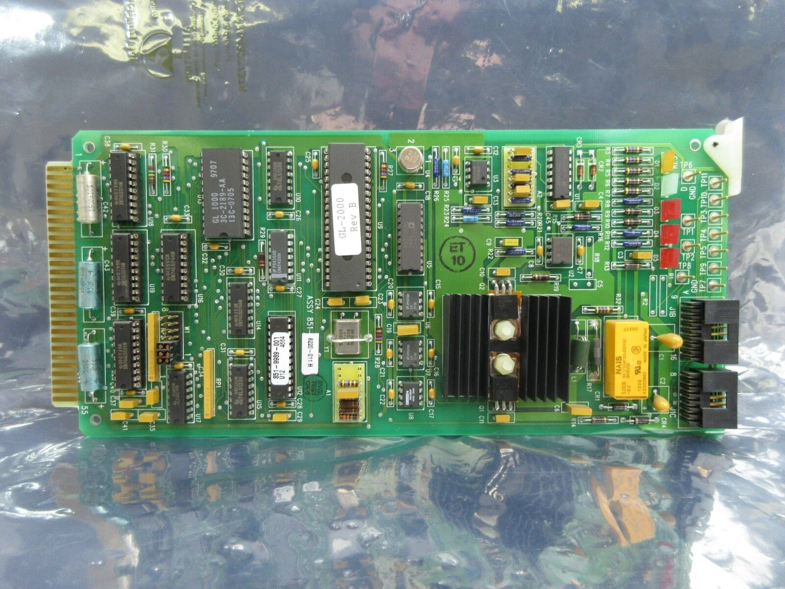SVG Silicon Valley Group 851-8220-011 Processor PCB Card Rev. H ASML 90S Used - Image 2