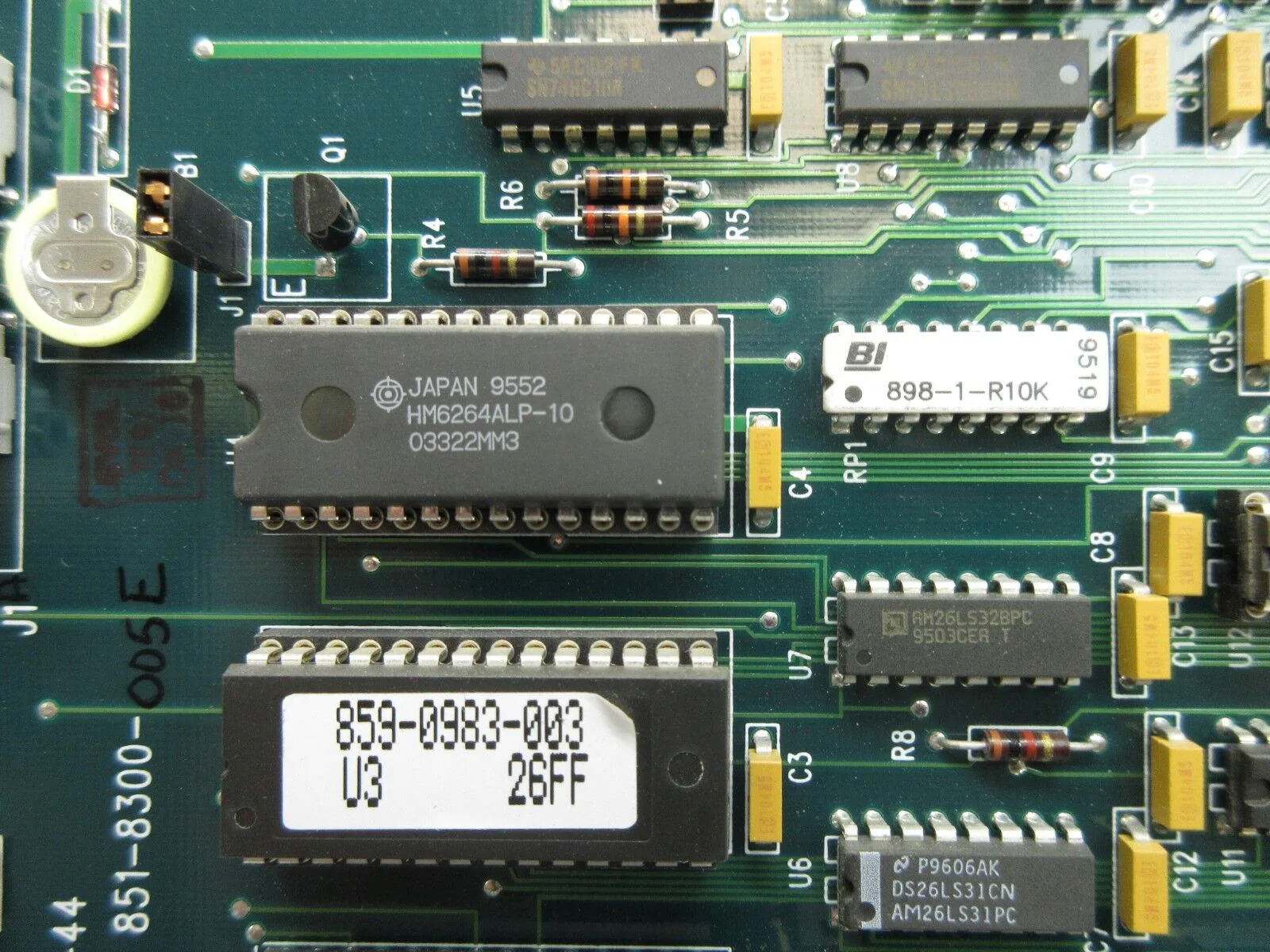 SVG Silicon Valley Group 851-8300-005 Processor PCB Card Rev. E 90S Used Working - Image 11