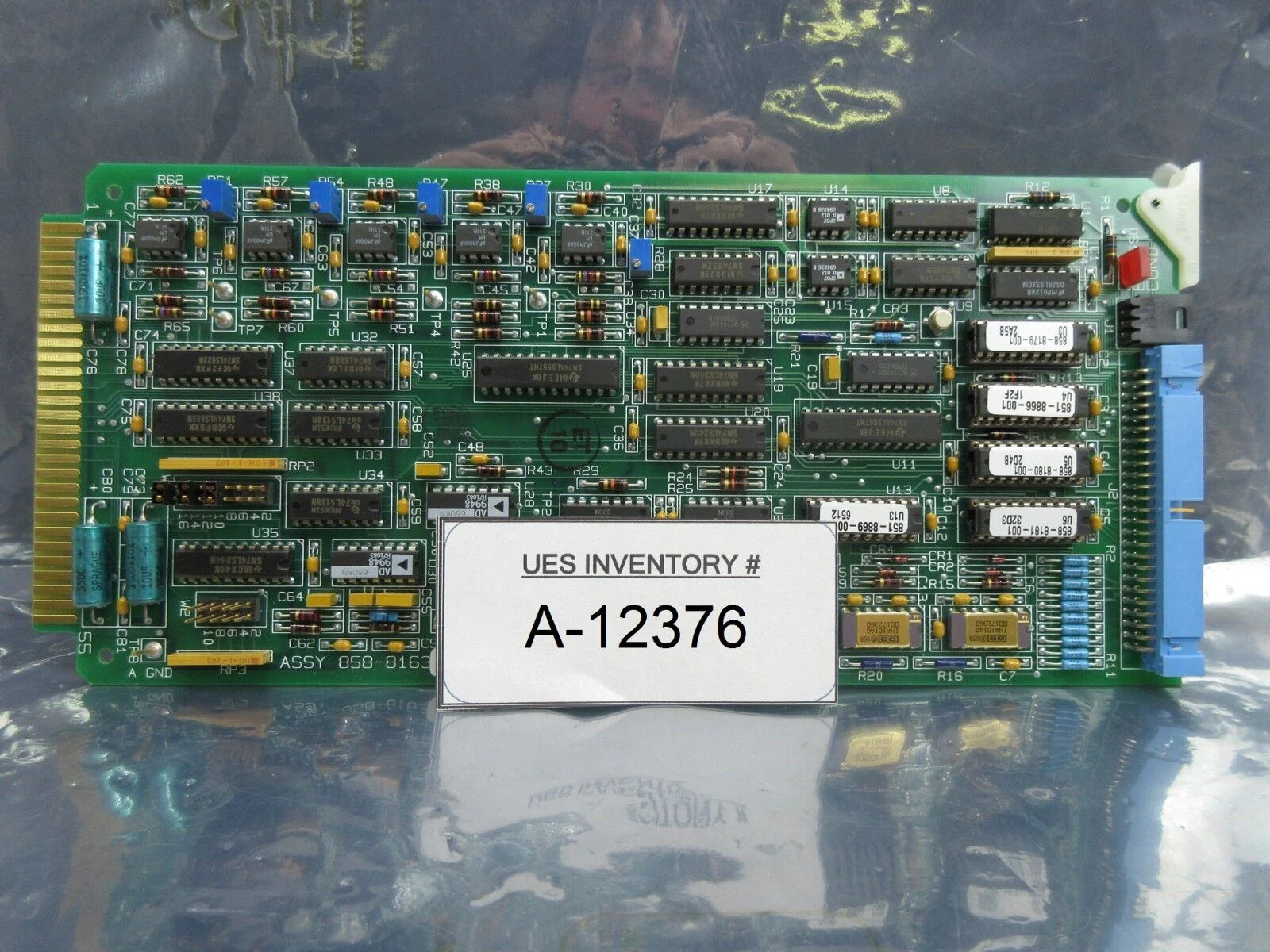 SVG Silicon Valley Group 858-8163-003 Processor PCB Card Rev. B 90S Used Working