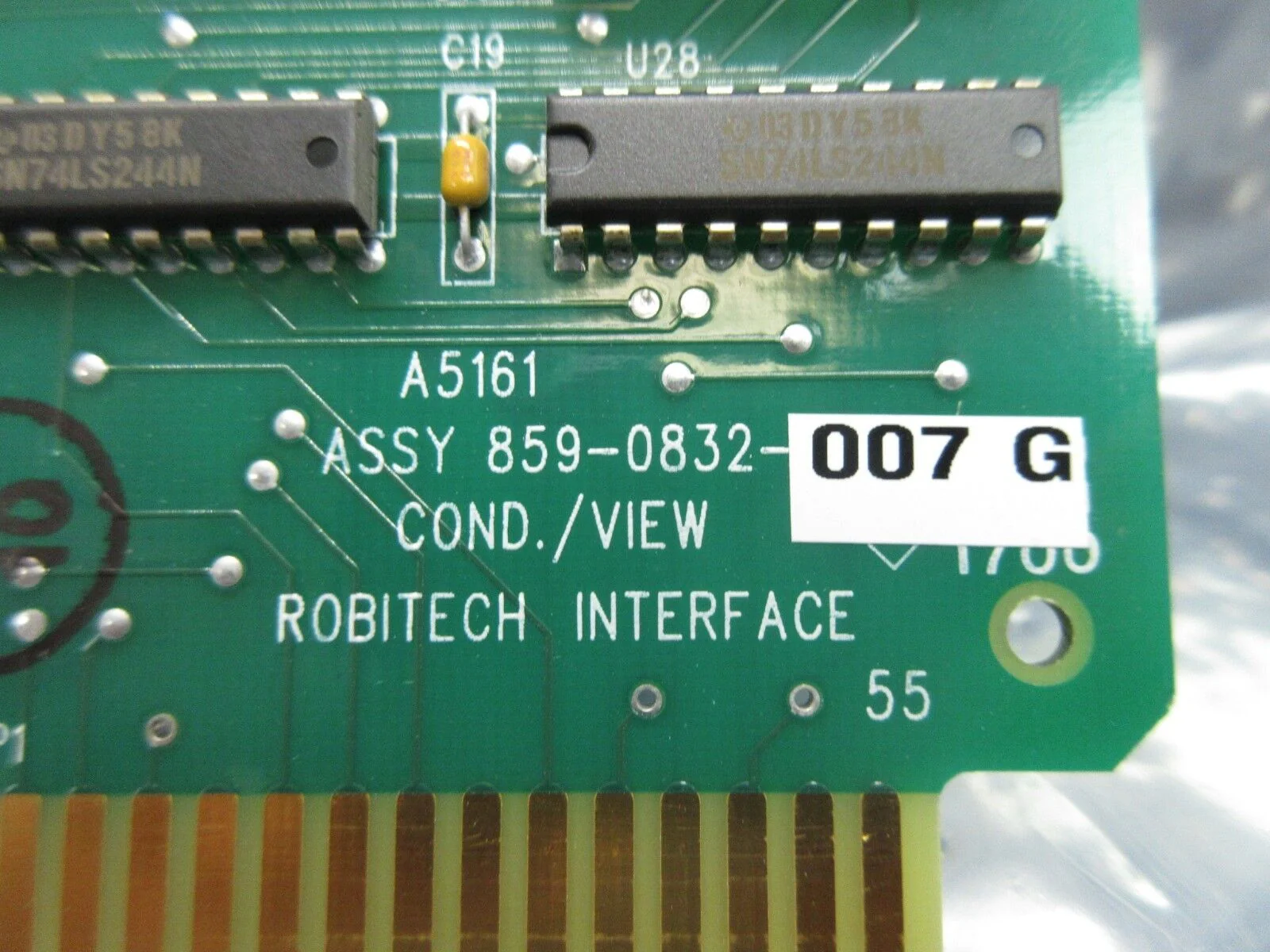 SVG Silicon Valley Group 859-0832-007 Interface PCB Card Rev. G 90S Used Working - Image 12