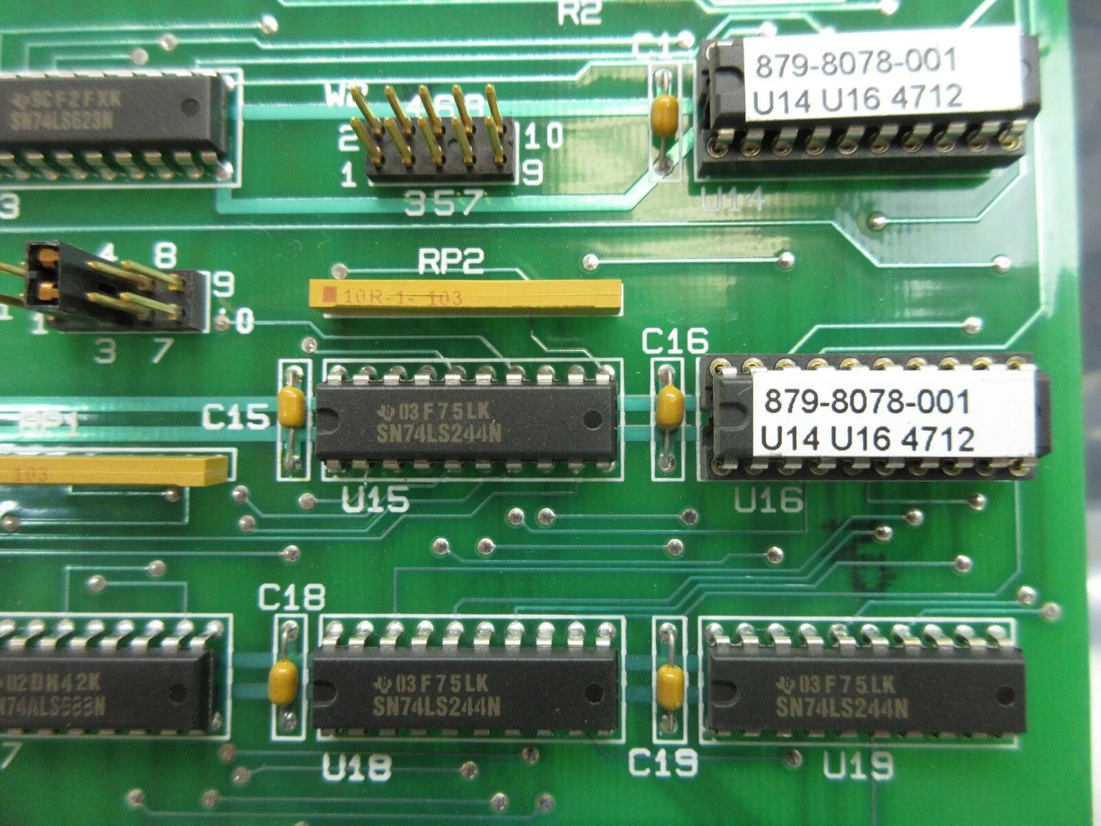 SVG Silicon Valley Group 879-8076-002 Processor Board PCB Card Rev. C 90S Used - Image 8