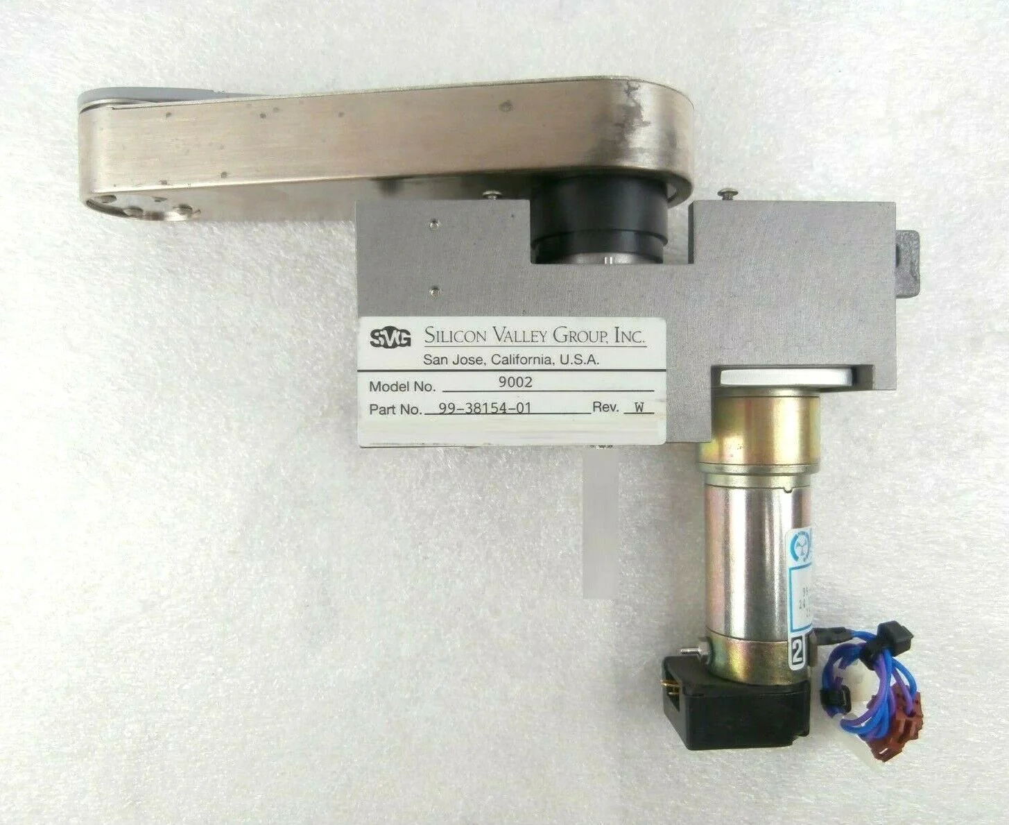 SVG Silicon Valley Group 99-38154-01 Wafer Shuttle Robot Arm 9002 90S Working - Image 3
