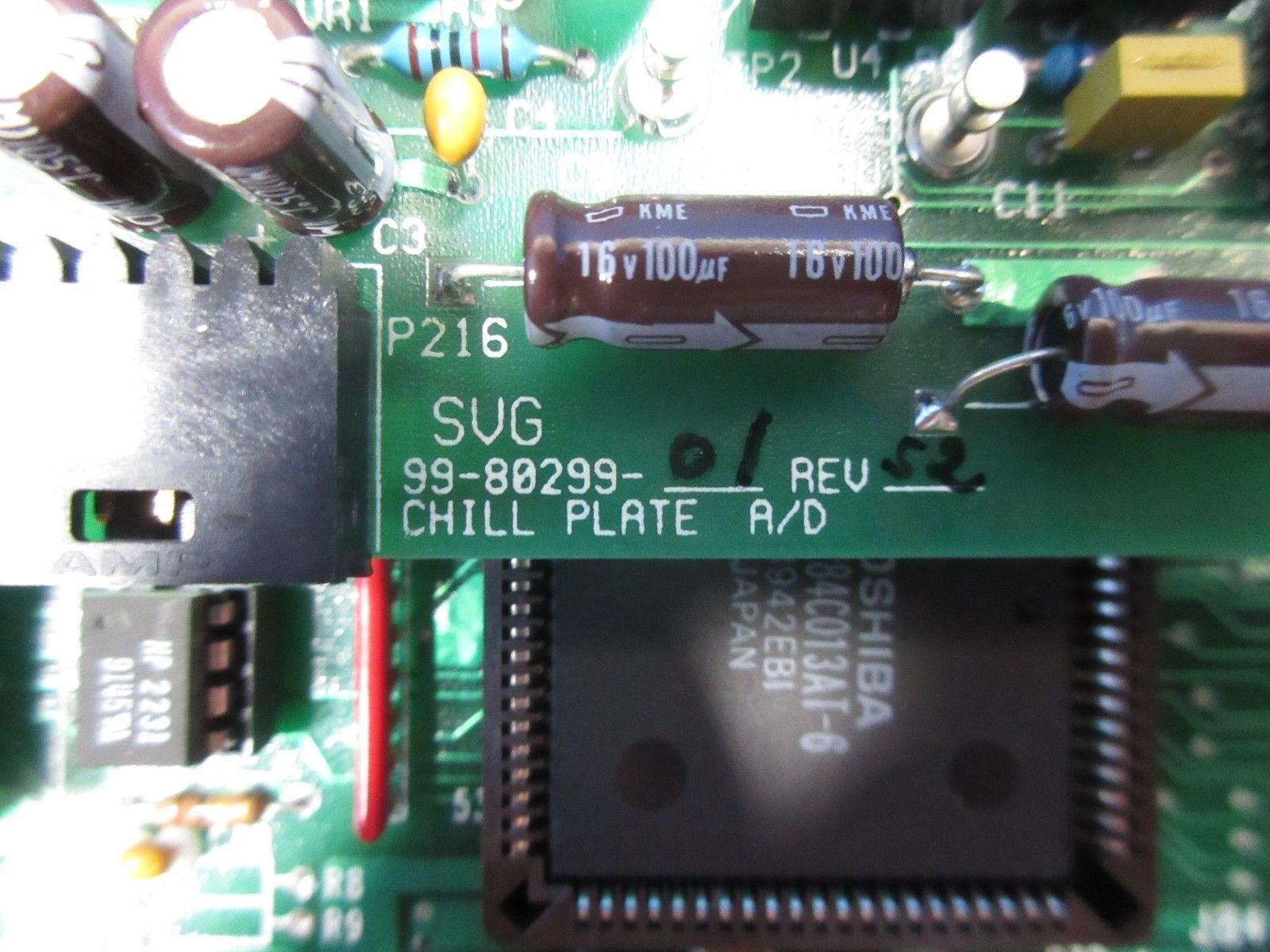 SVG Silicon Valley Group 99-80210C3-01 PCB 99-80299-01 Chill Plate A/D Working - Image 5