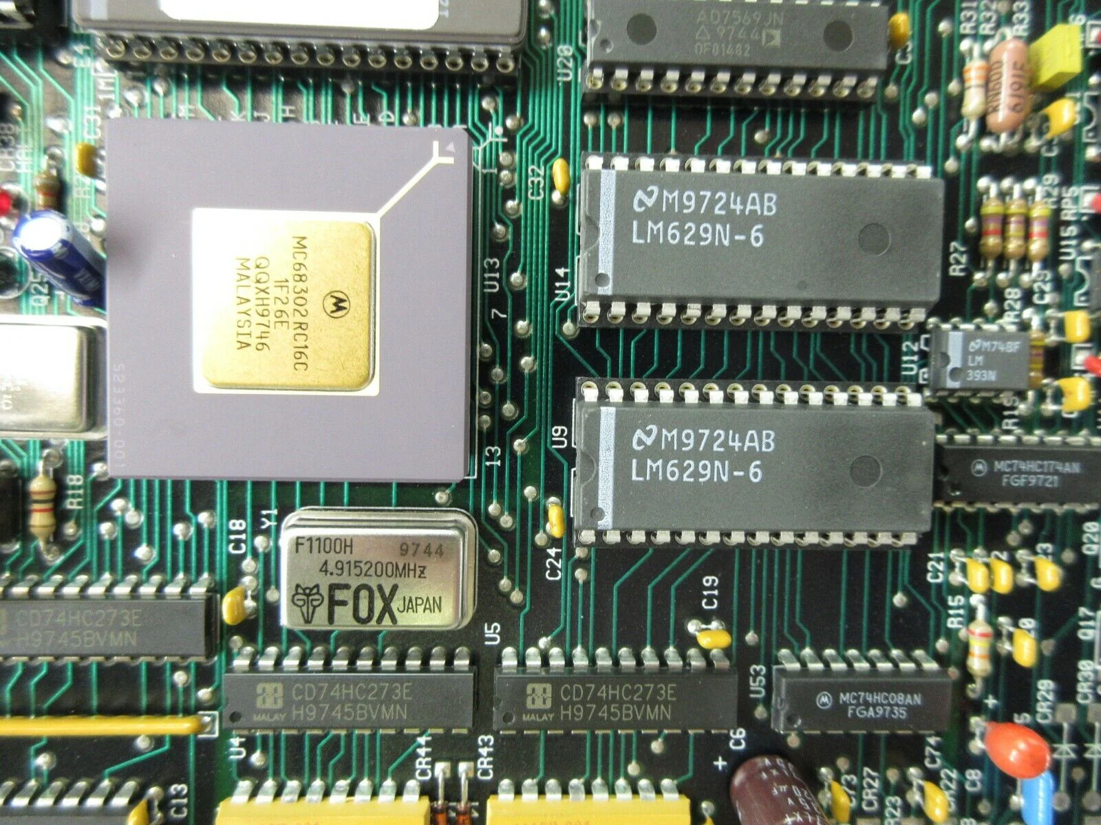 SVG Silicon Valley Group 99-80266-01 Coater Station CPU PCB Card Rev. M 90S Used - Image 8