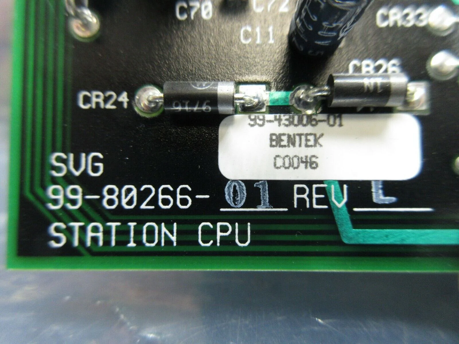 SVG Silicon Valley Group 99-80266-01 CPU PCB Card Bentek 90S Used Working - Image 12