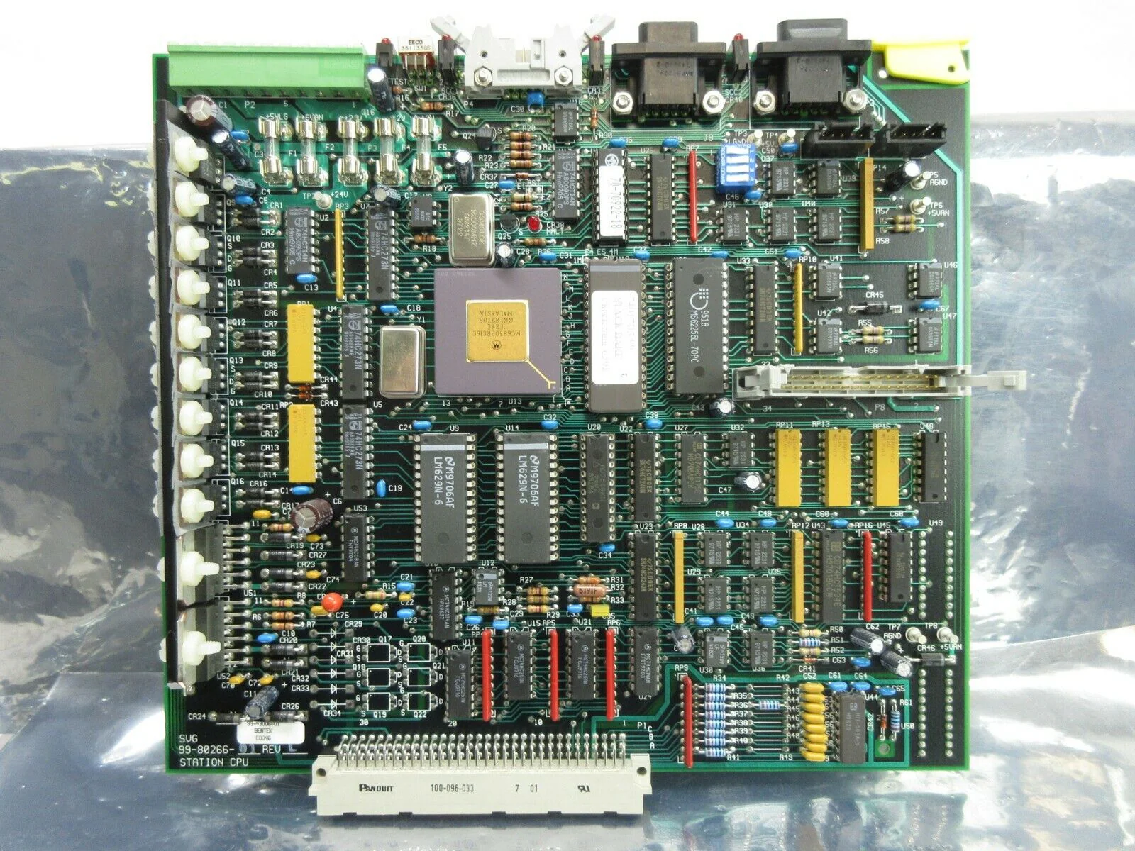 SVG Silicon Valley Group 99-80266-01 CPU PCB Card Bentek 90S Used Working - Image 2